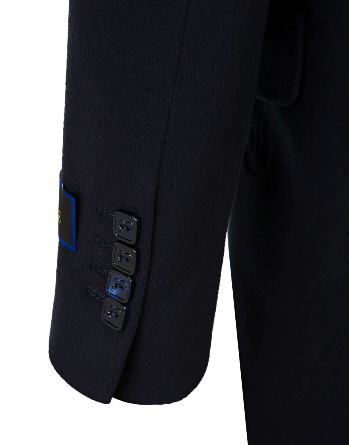 Coat Long Crest, цвет: Синий