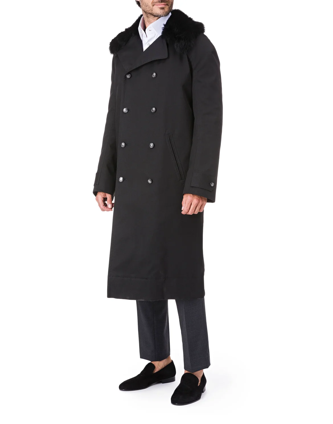 Coat Long Statement, цвет: Черный
