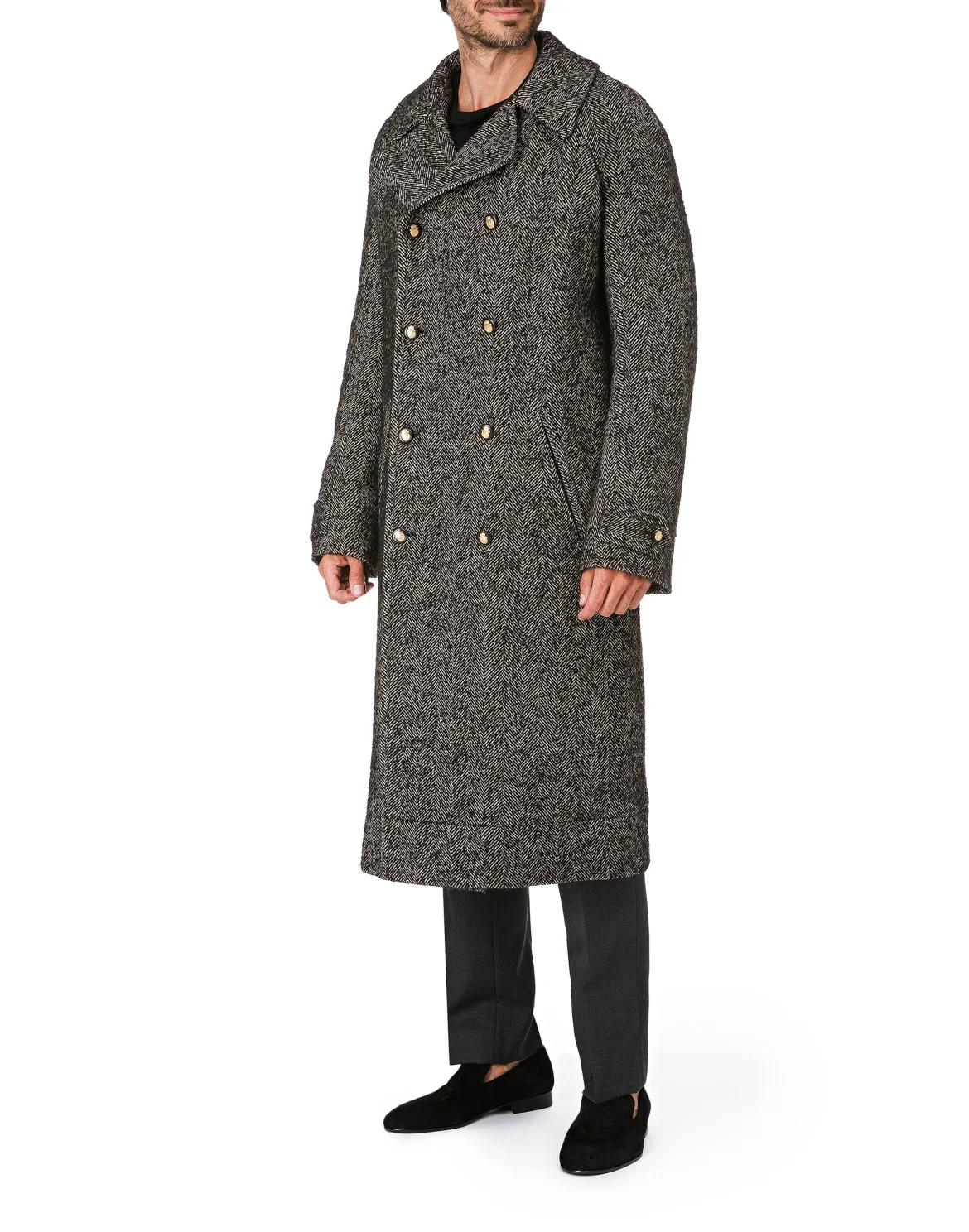 Coat Long Statement, цвет: Черный