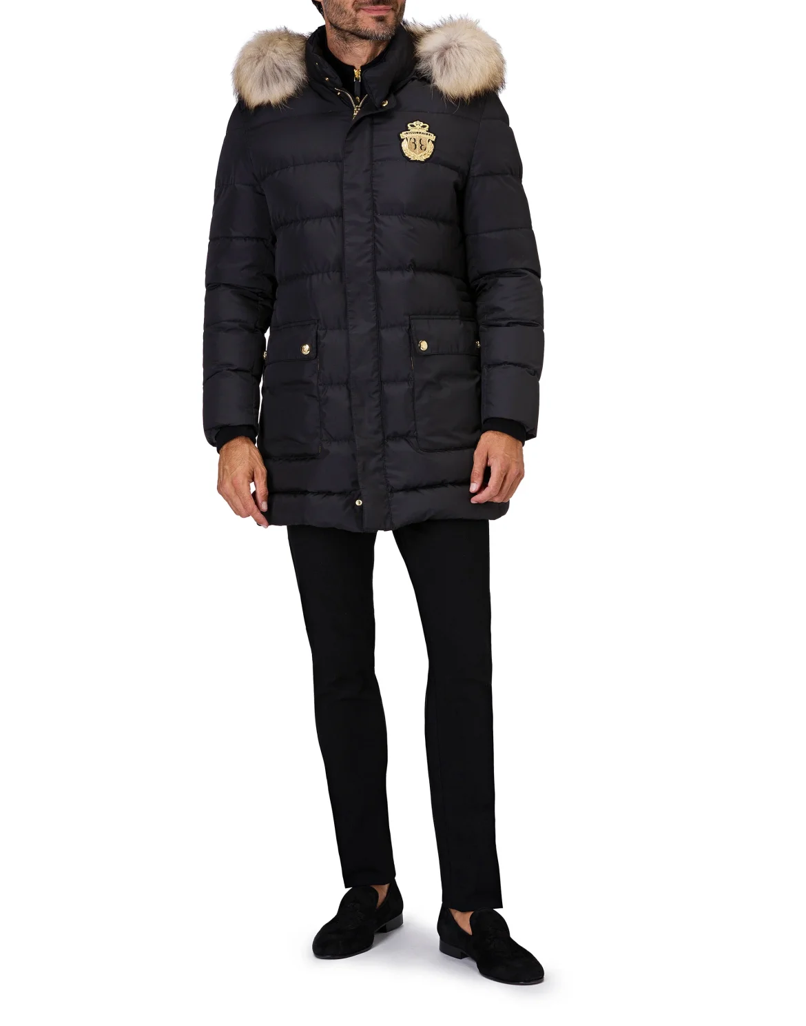 Parka Crest, цвет: Черный