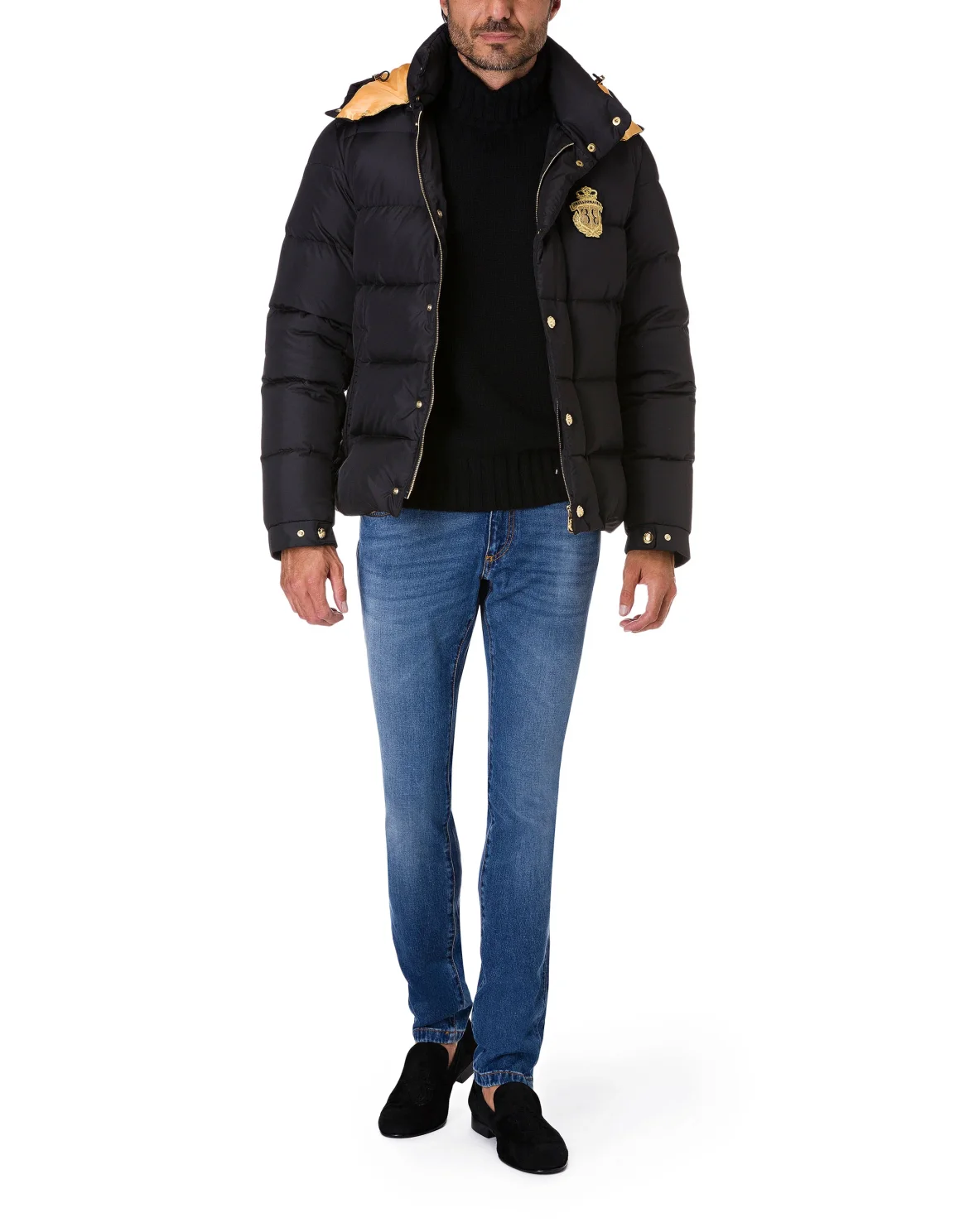 Nylon Jacket Crest, цвет: Черный
