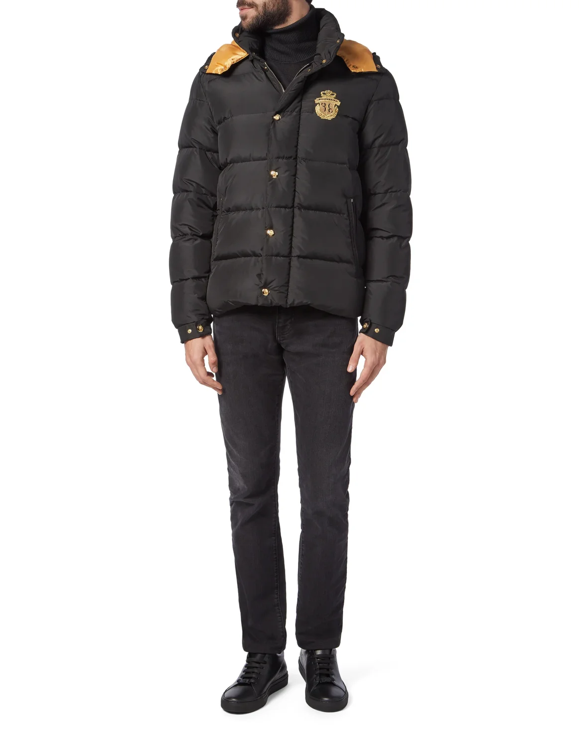 Nylon Jacket Crest, цвет: Черный