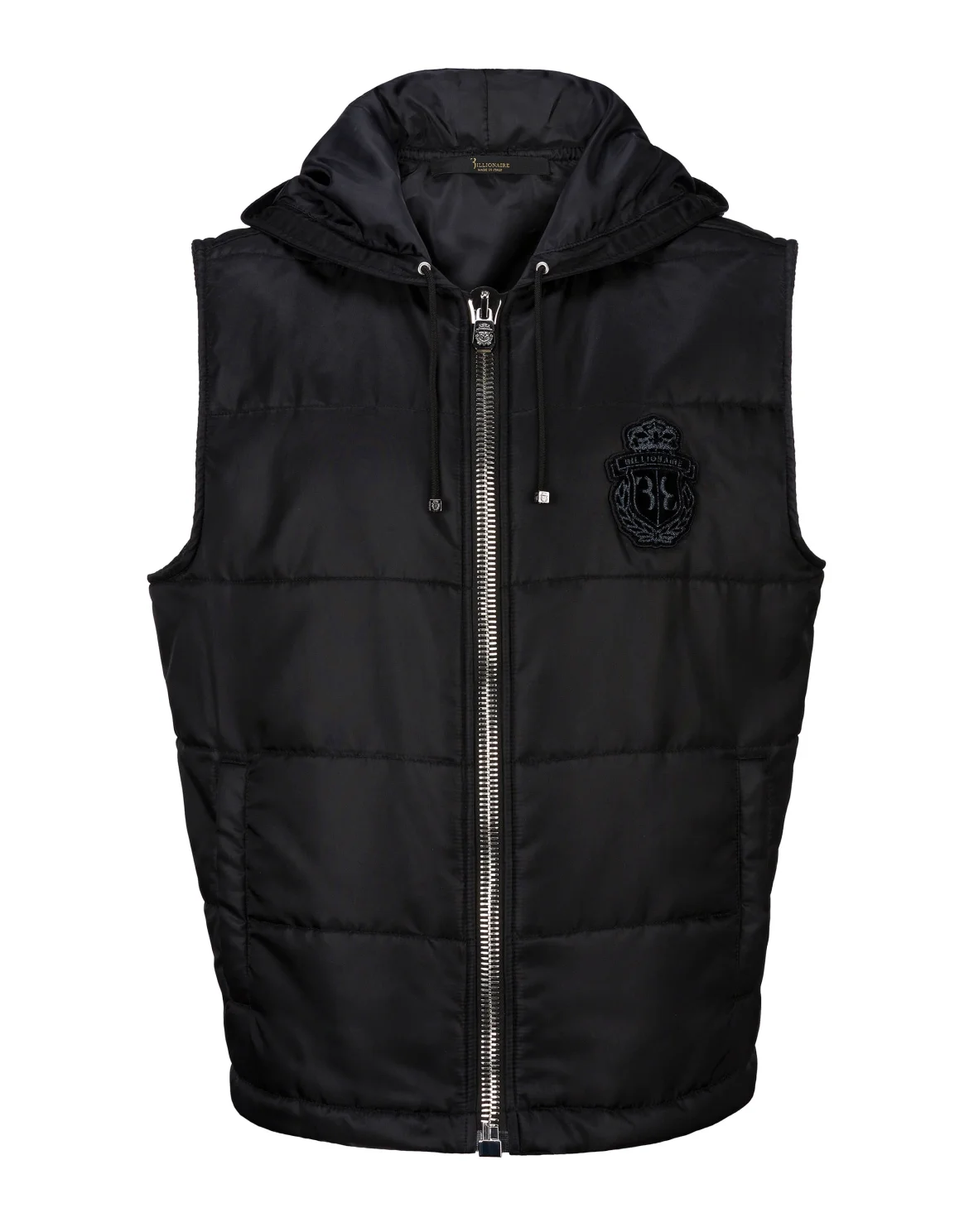 Short Vest Crest, цвет: Черный