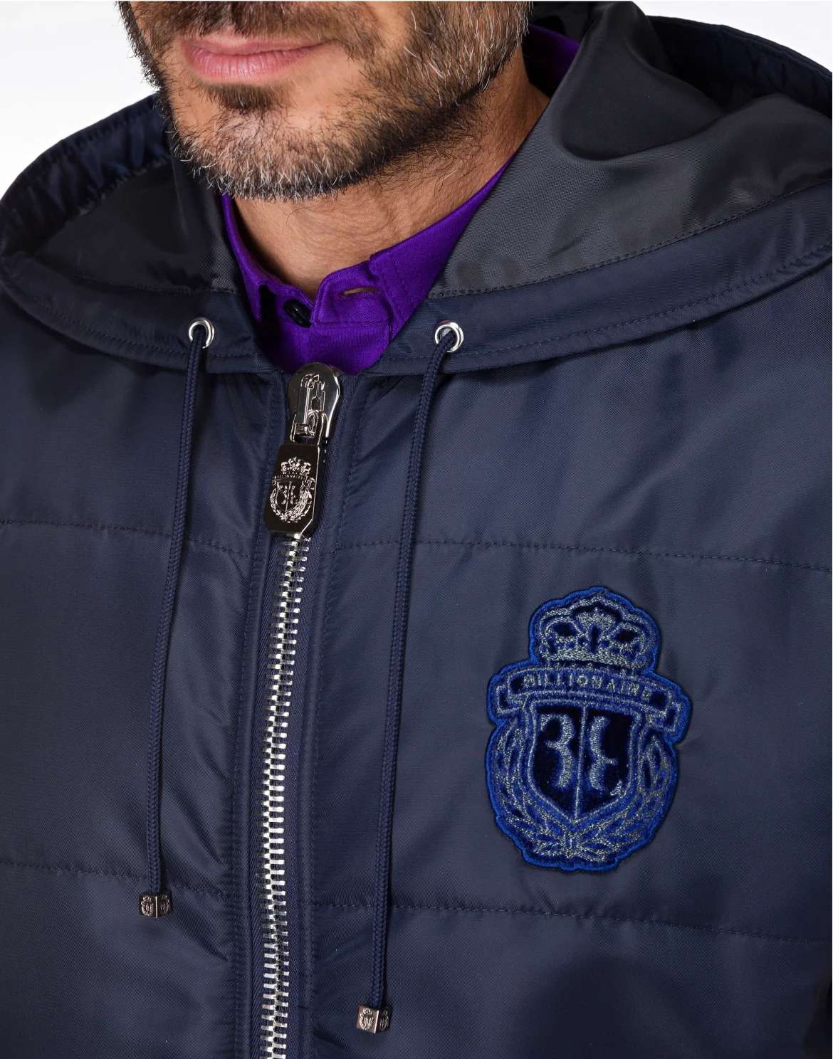 Short Vest Crest, цвет: Синий