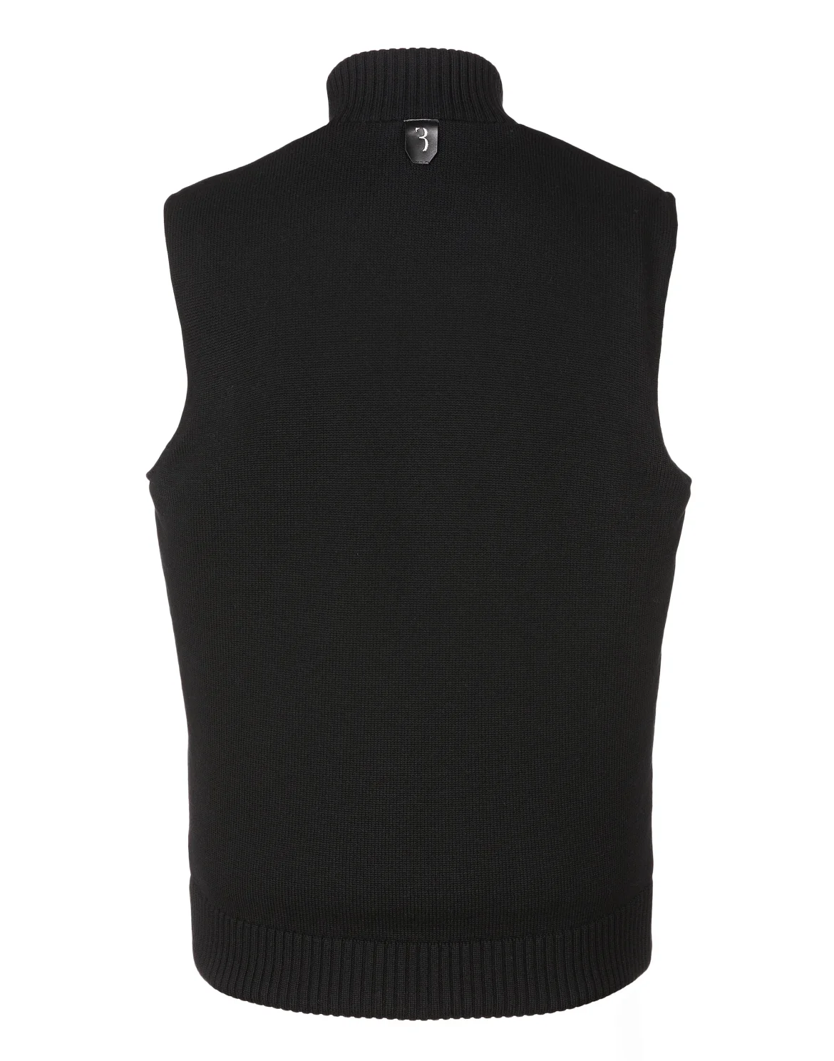 Short Vest All over BB, цвет: Черный