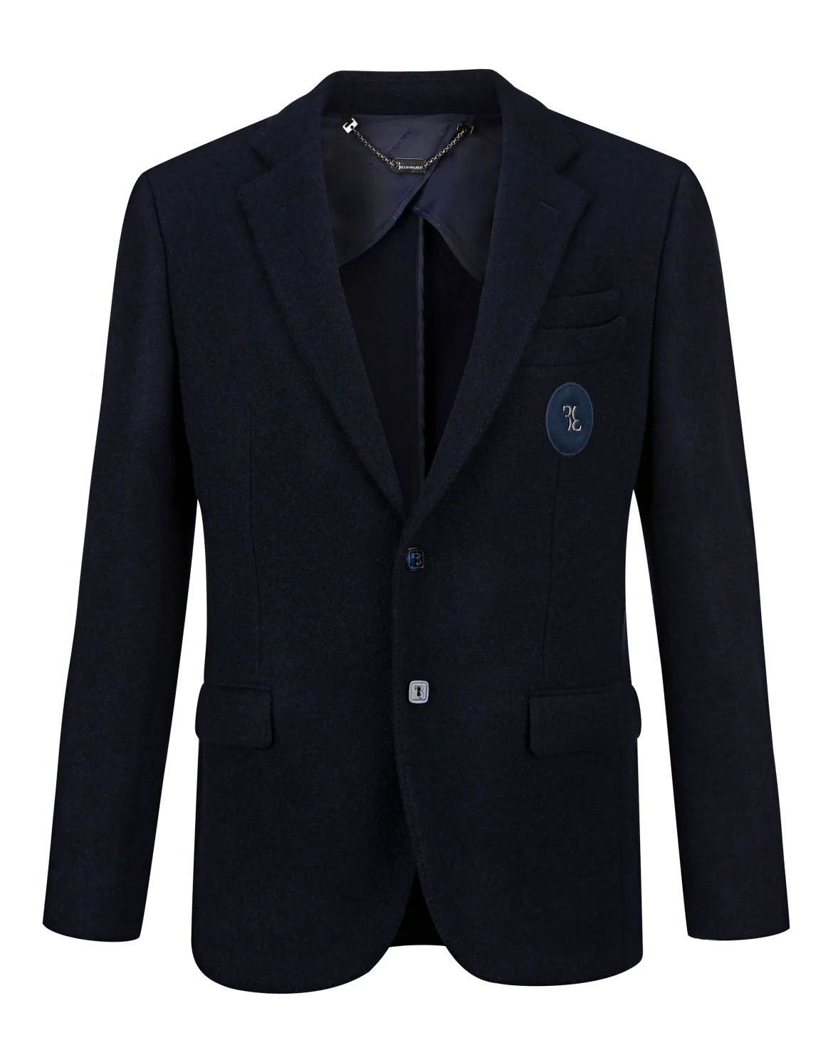 Blazer Slim Fit Double B, цвет: Синий