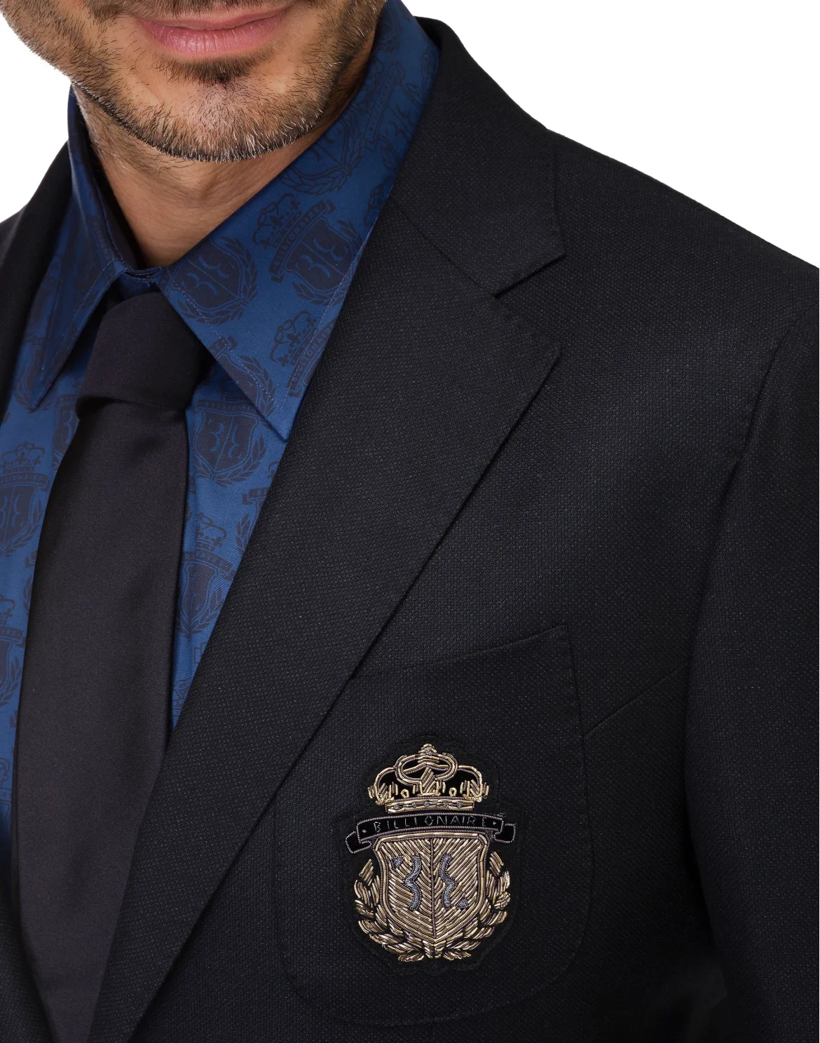 Blazer Regular Fit Crest, цвет: Черный