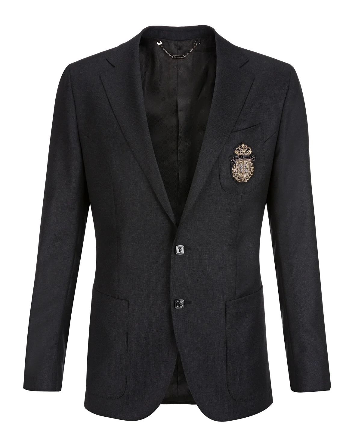 Blazer Regular Fit Crest, цвет: Черный