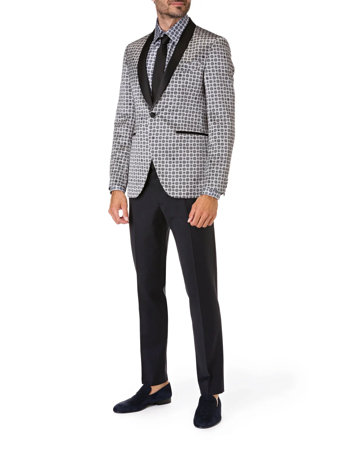 Blazer - Regular Fit Statement, цвет: Серый