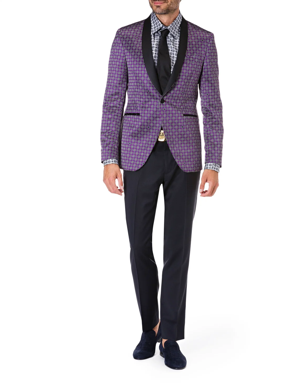 Blazer - Regular Fit Statement, цвет: Фиолетовый