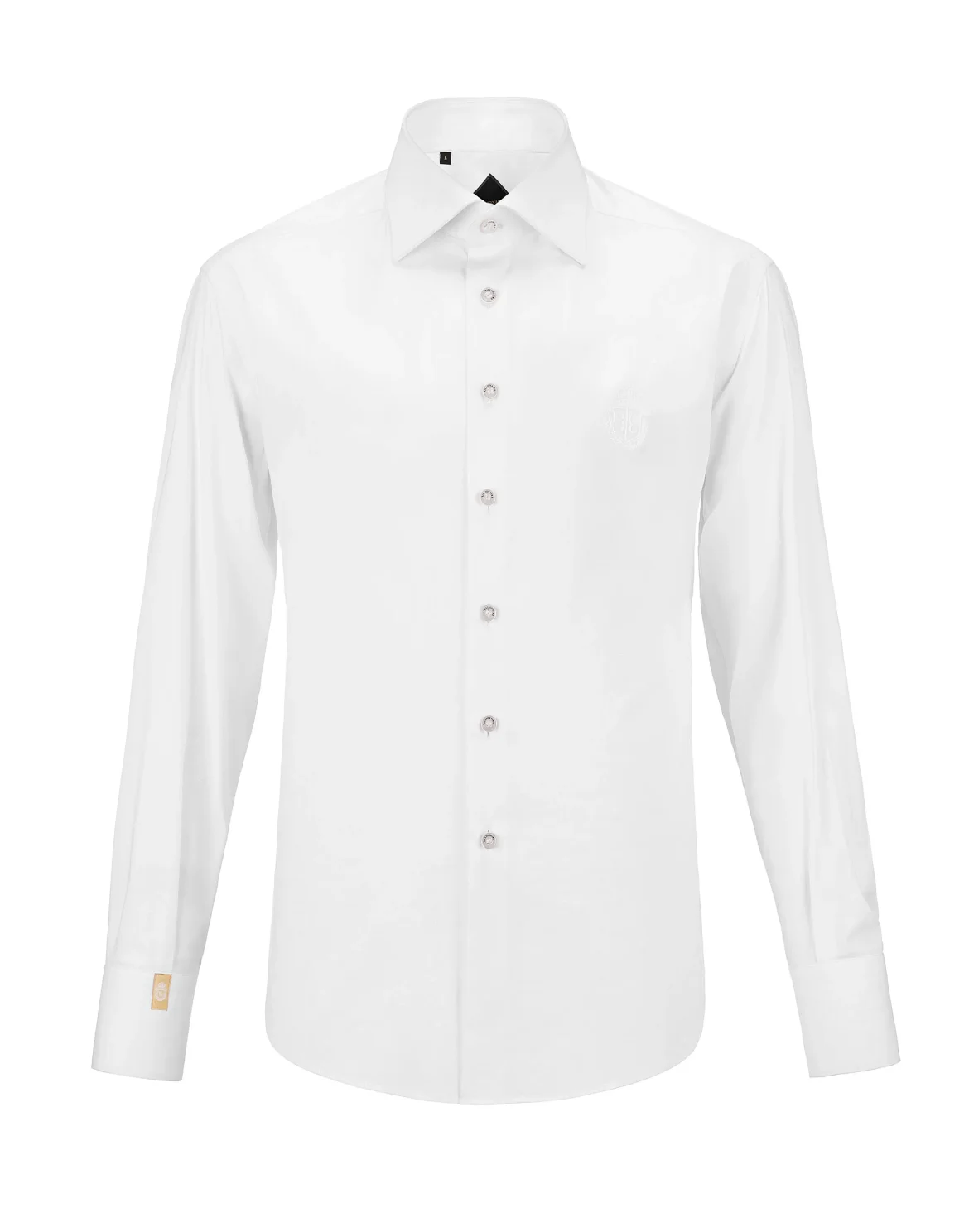 Shirt Gold Cut LS / Flavio Crest, цвет: Белый