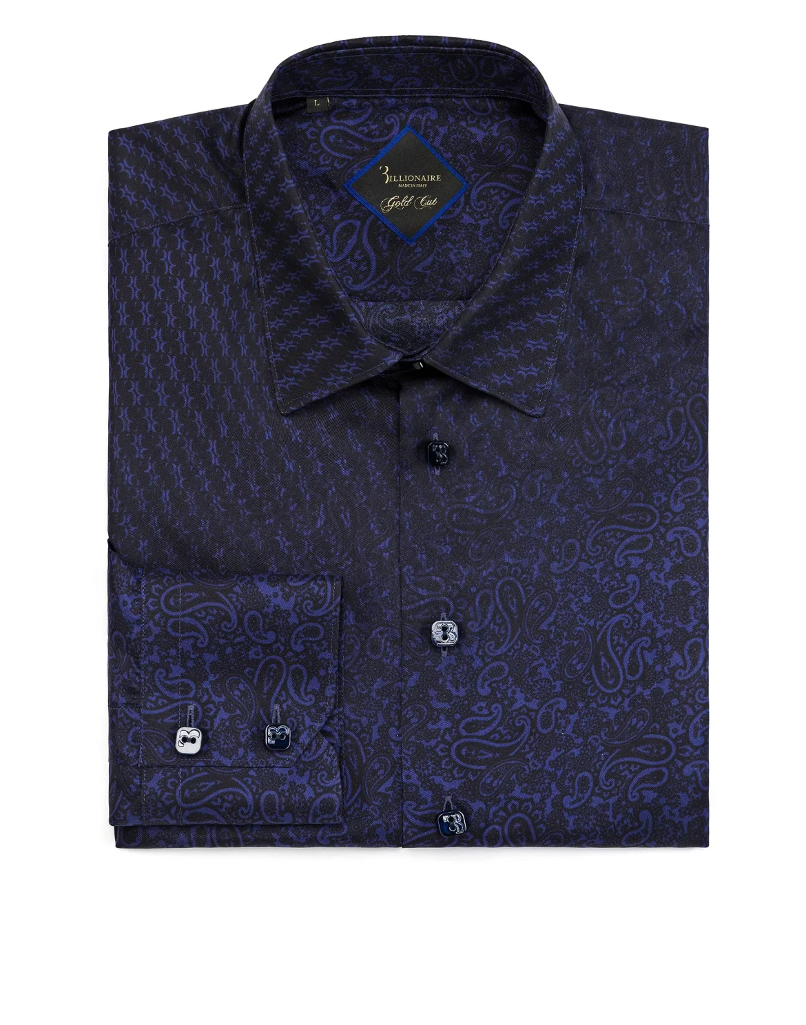 Shirt Gold Cut LS / Milano Original, цвет: Синий