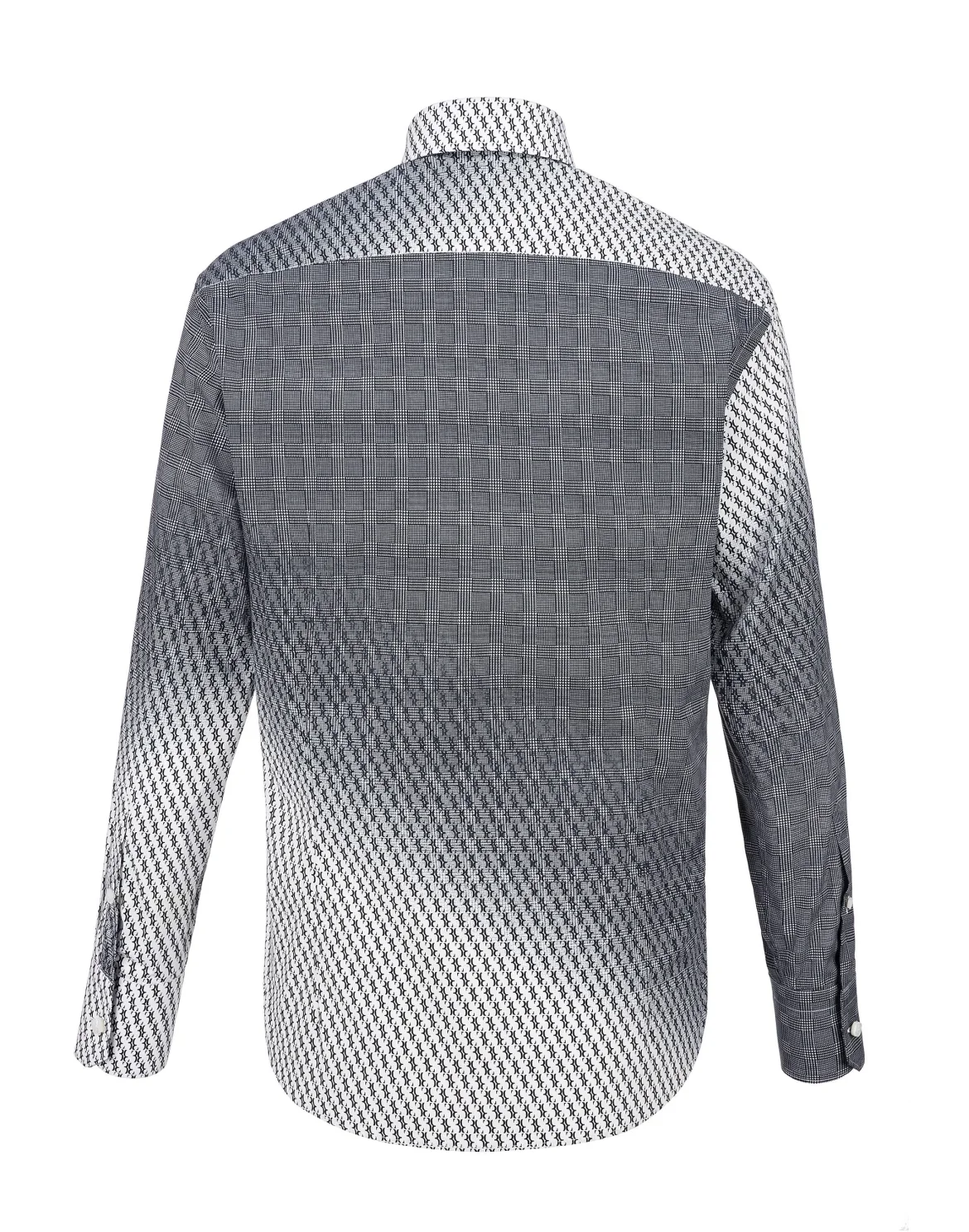 Shirt Gold Cut LS / Flavio All over BB, цвет: Белый