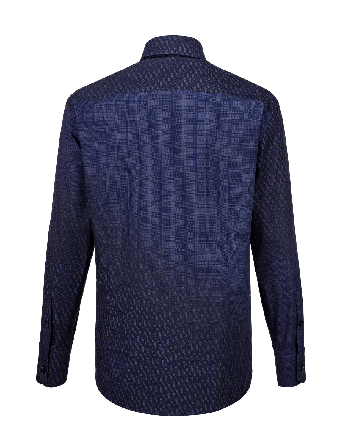 Shirt Gold Cut LS / Flavio All over BB, цвет: Синий
