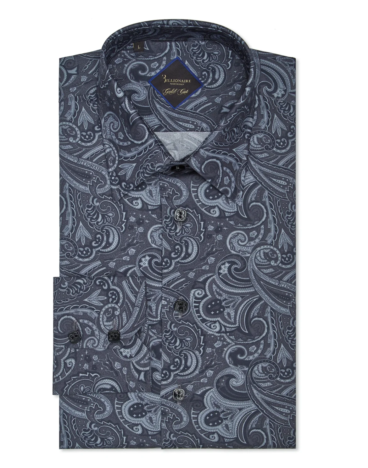 Shirt Gold Cut LS / Milano Original, цвет: Черный