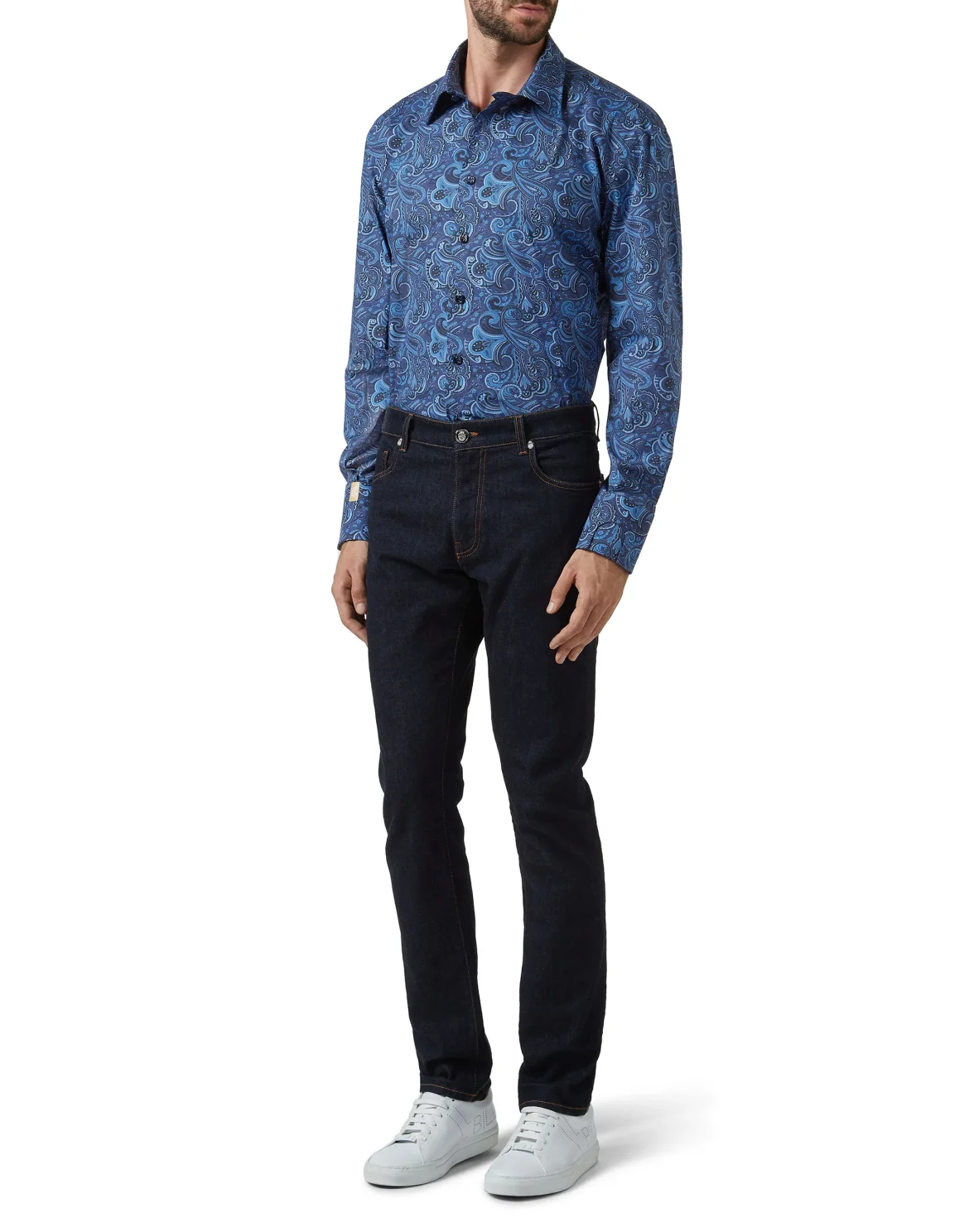 Shirt Gold Cut LS / Milano Original, цвет: Синий