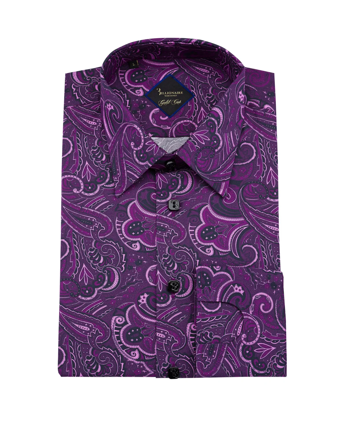 Shirt Gold Cut LS / Milano Original, цвет: Фиолетовый