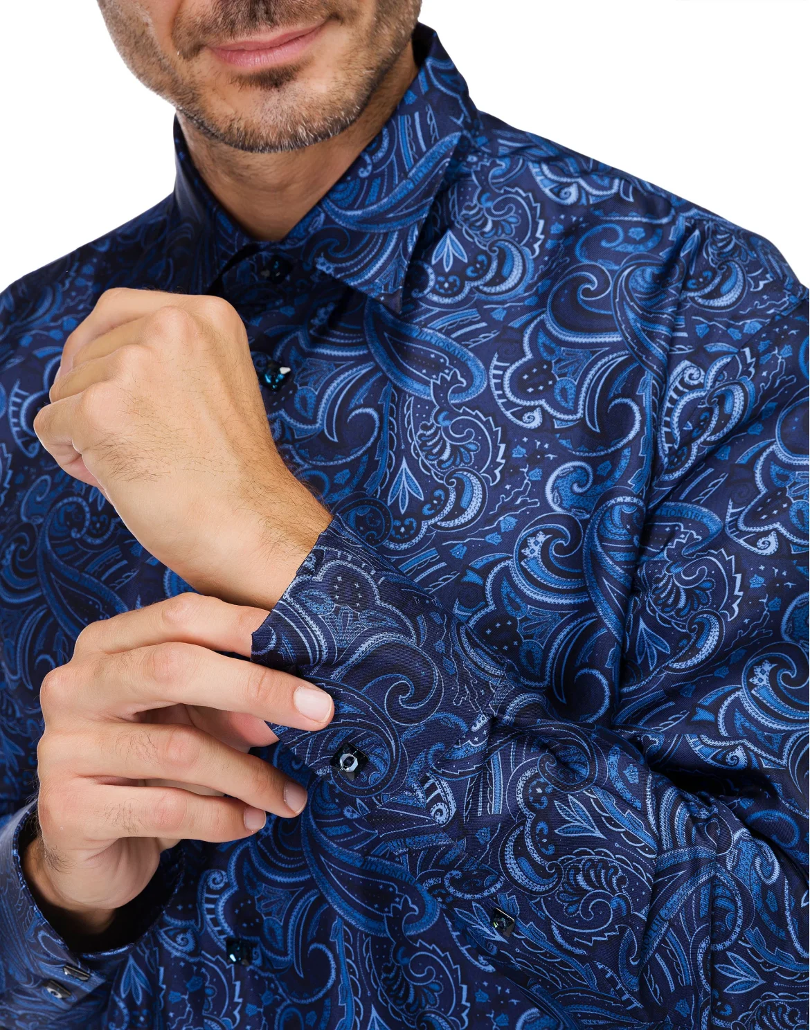 Shirt Gold Cut LS / Milano Original, цвет: Синий