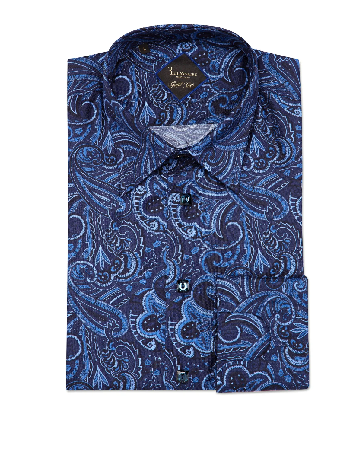 Shirt Gold Cut LS / Milano Original, цвет: Синий