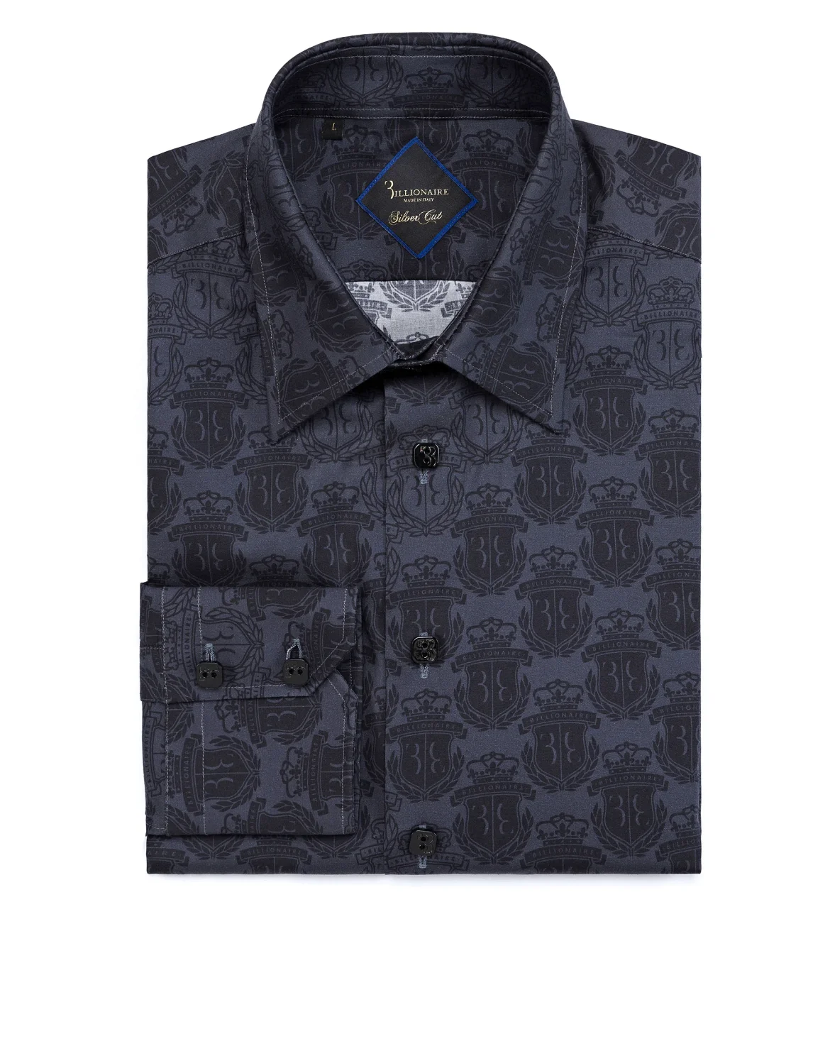 Shirt Silver Cut LS / Milano Original, цвет: Черный