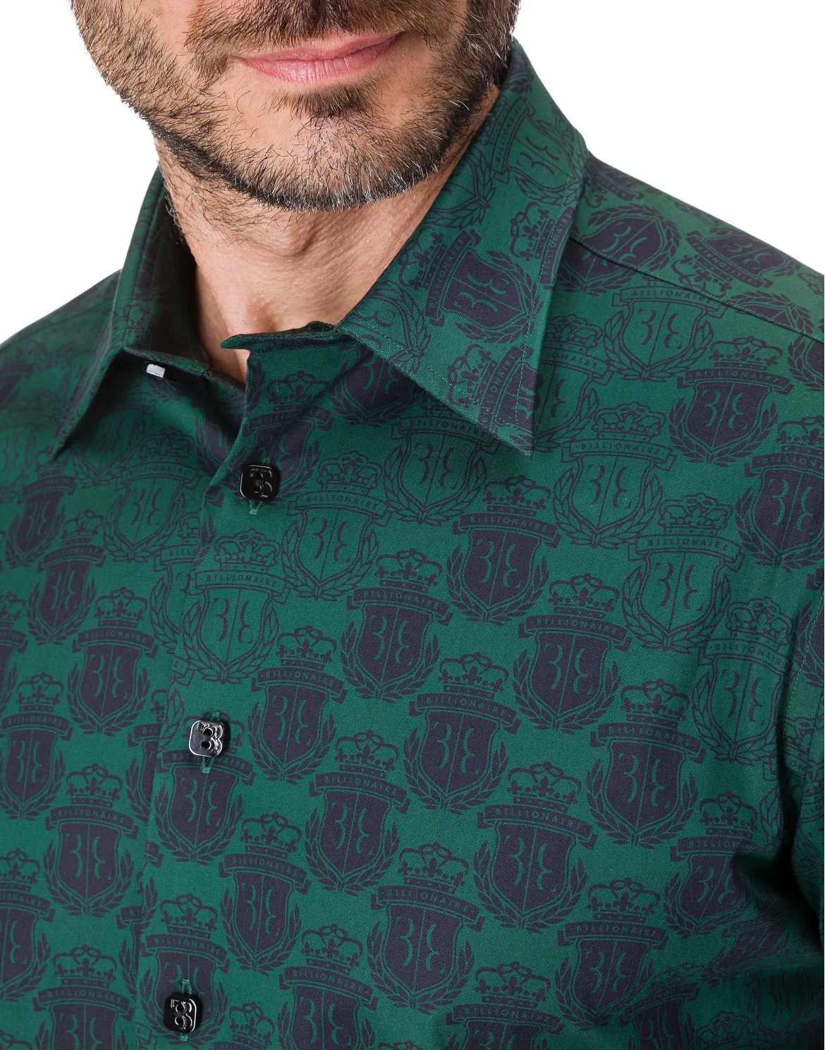 Shirt Silver Cut LS / Milano Original, цвет: Зеленый