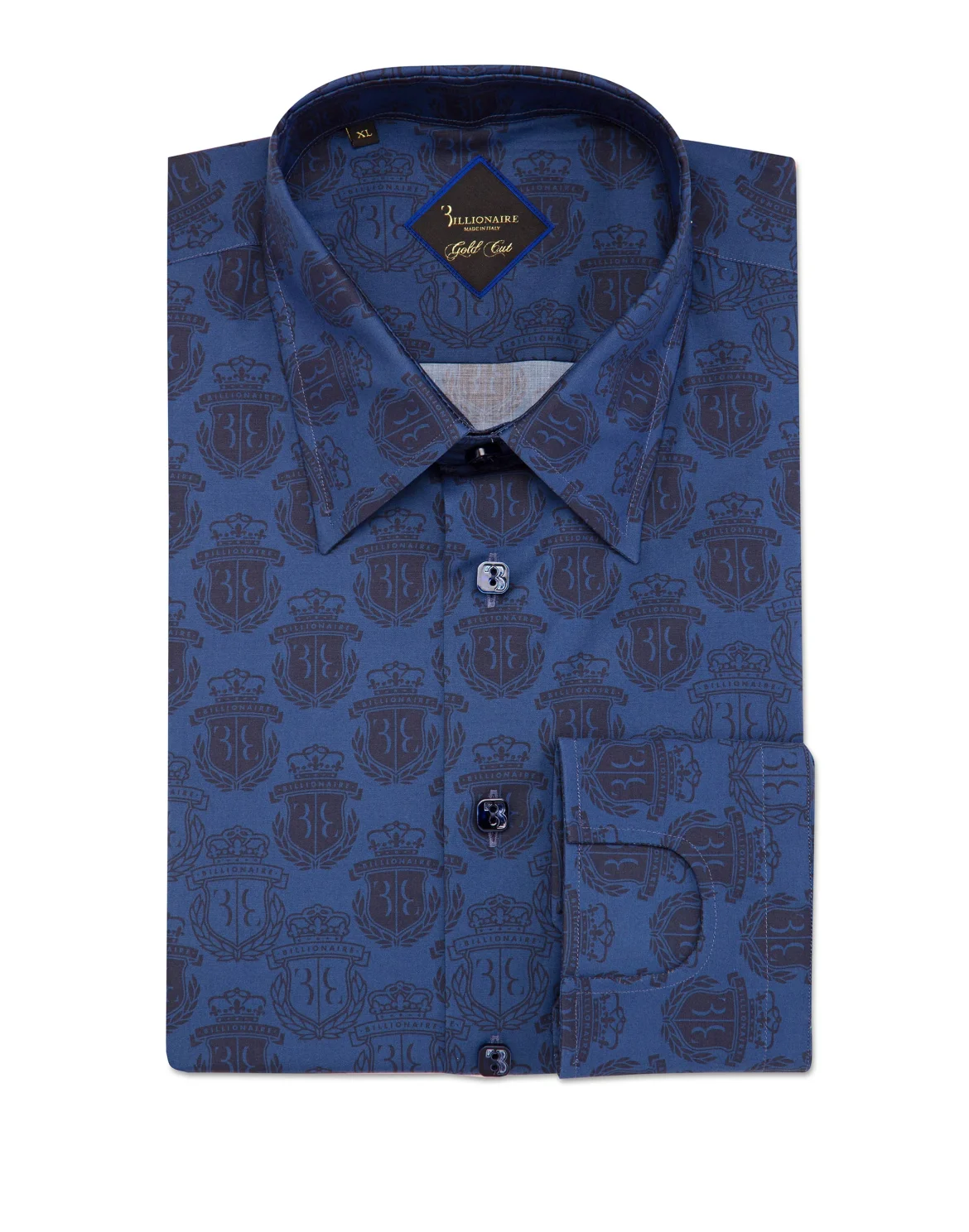Shirt Gold Cut LS / Milano Original, цвет: Синий