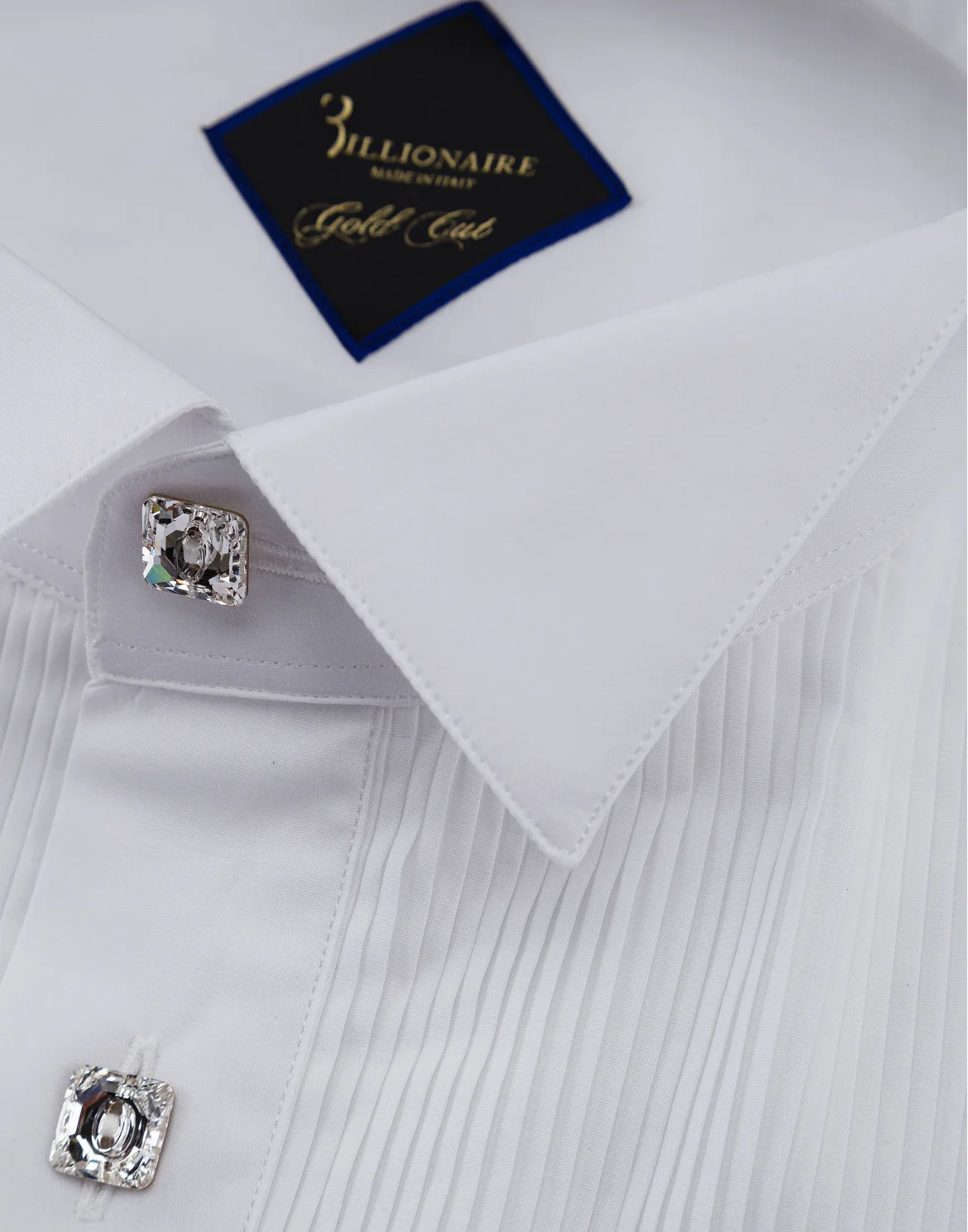 Shirt Gold Cut LS / Smoking Elegant, цвет: Белый