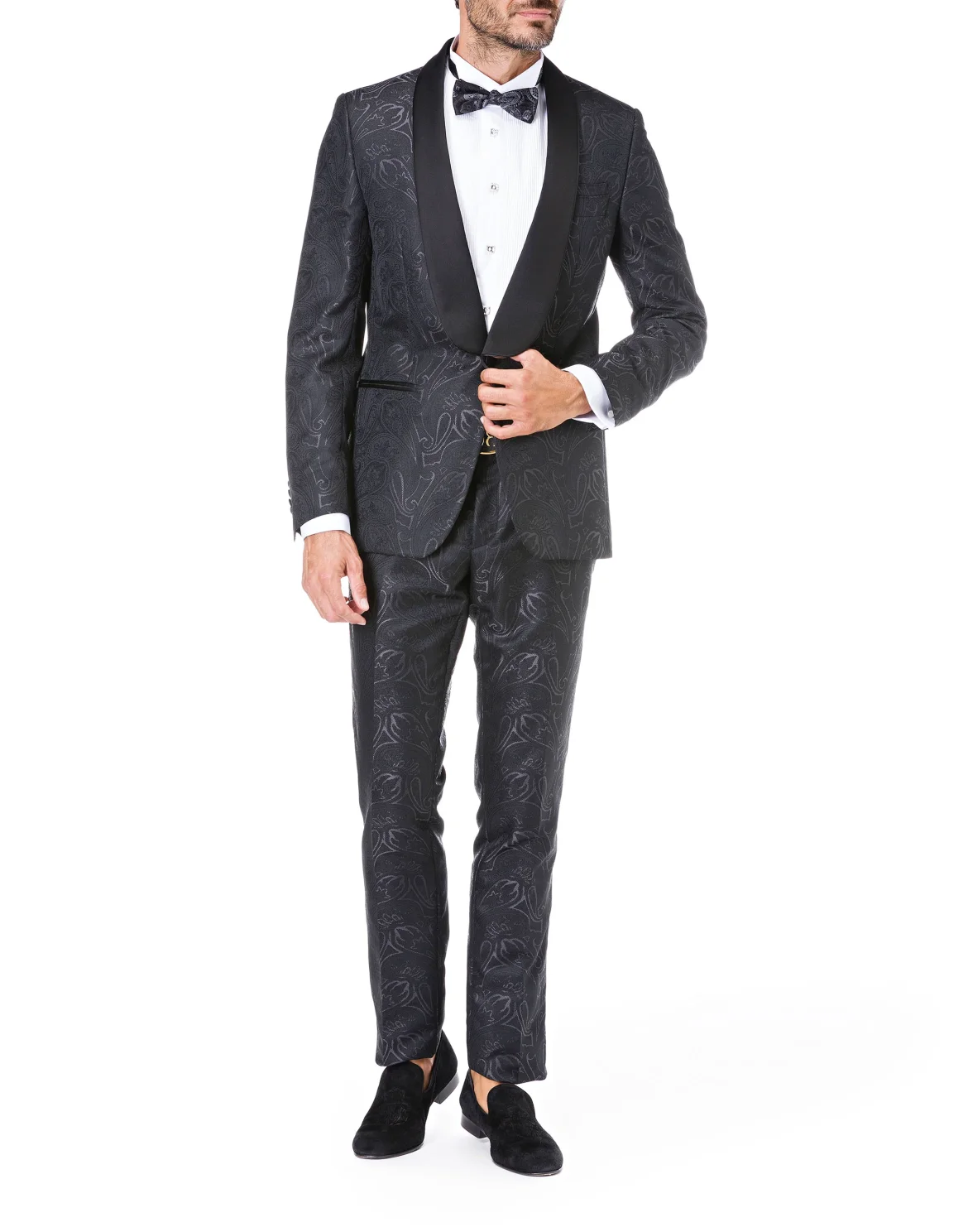 Shirt Gold Cut LS / Smoking Elegant, цвет: Белый