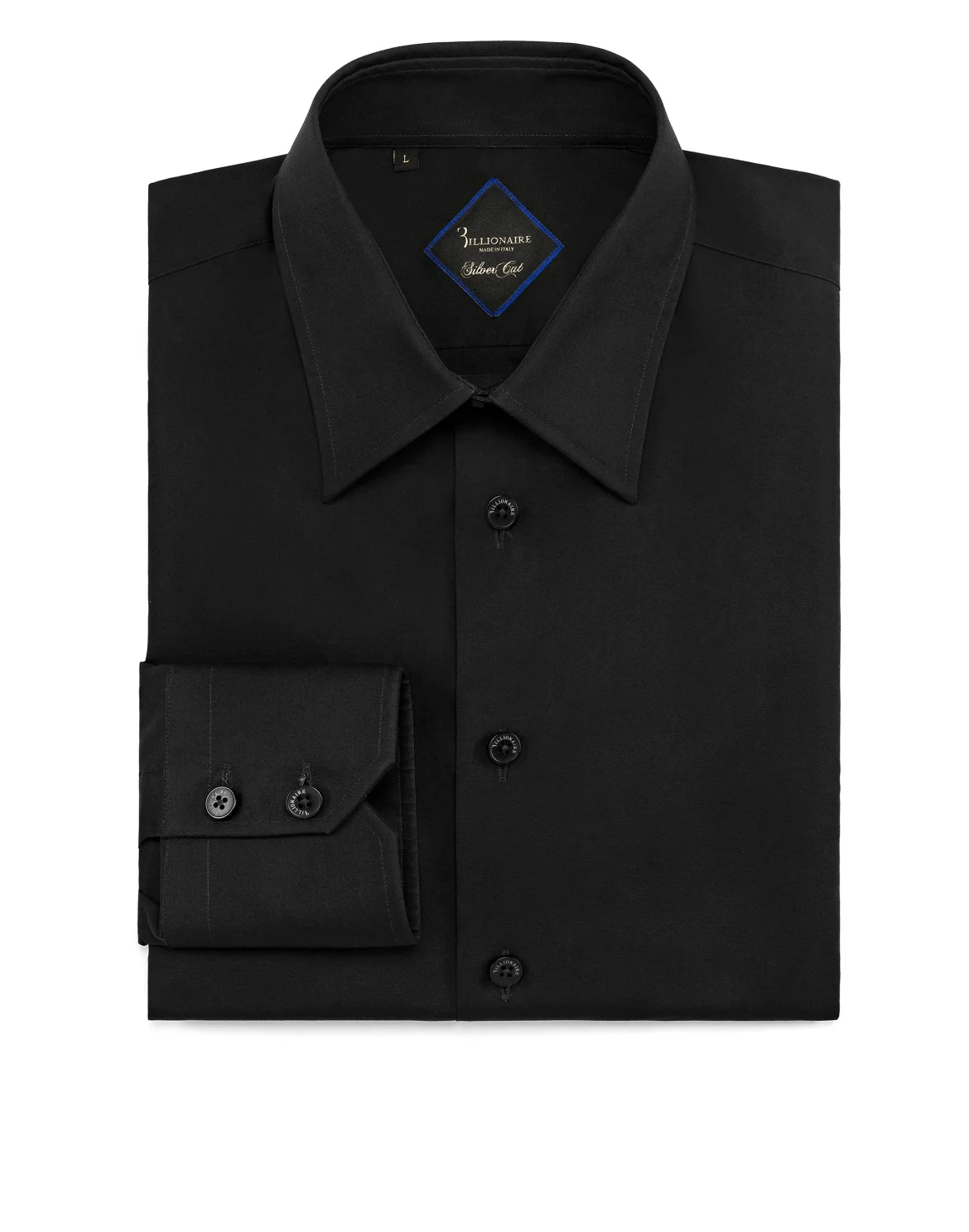 Shirt Silver Cut LS / Milano Original, цвет: Черный