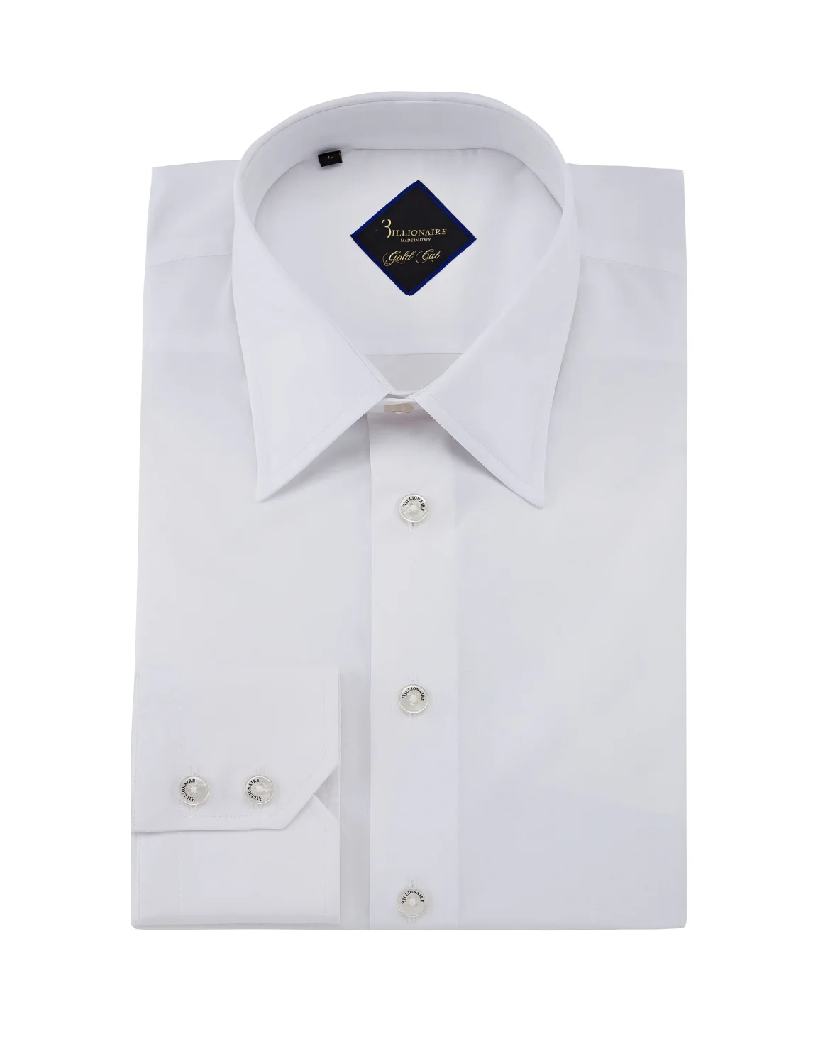 Shirt Gold Cut LS / Milano Original, цвет: Белый