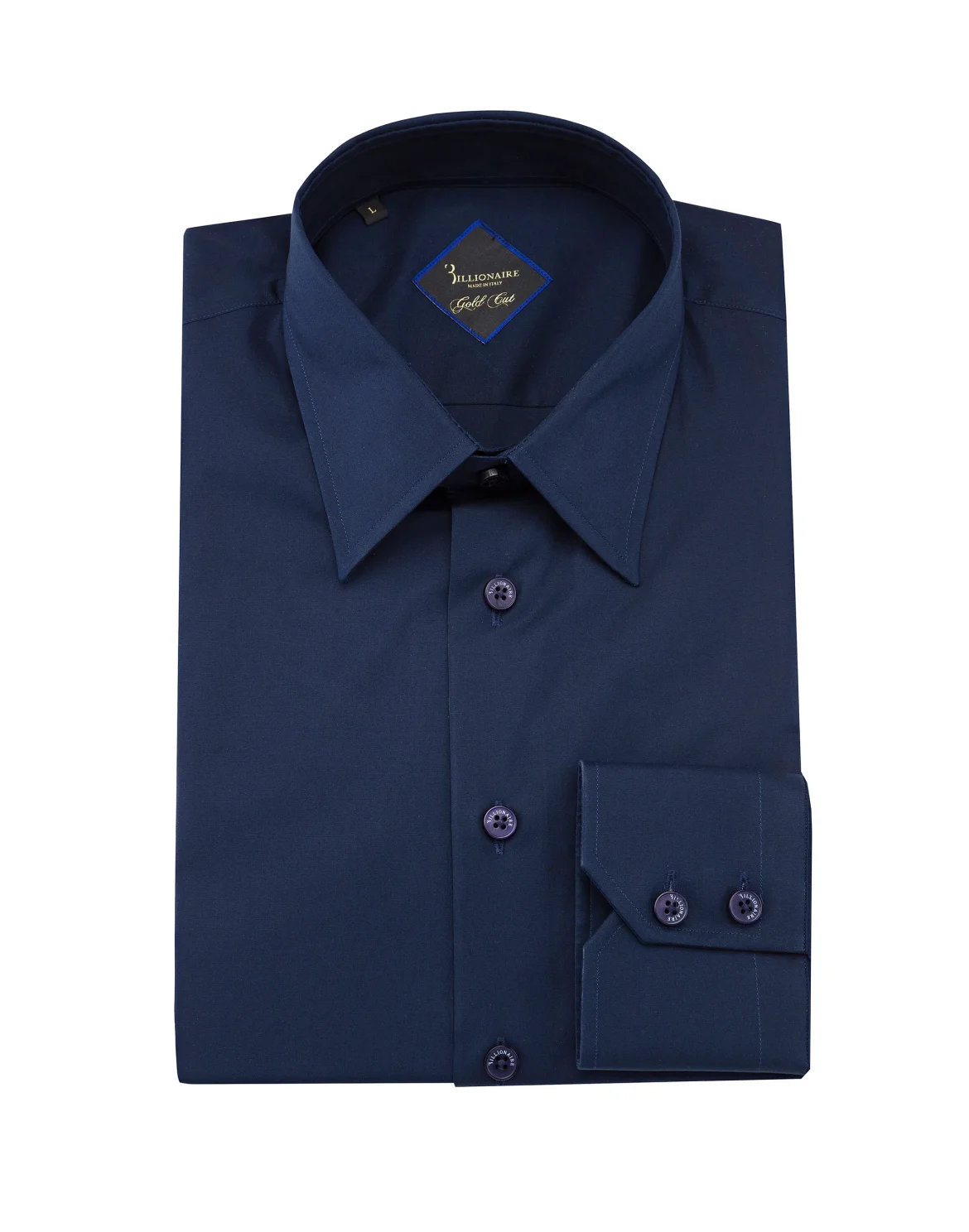 Shirt Gold Cut LS / Milano Original, цвет: Синий
