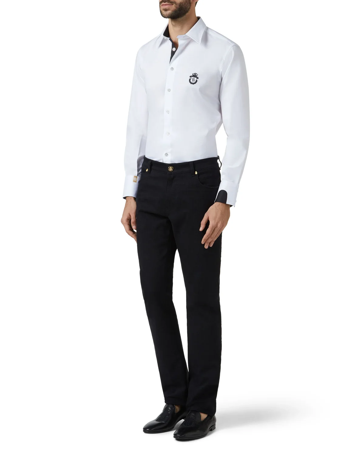 Shirt Silver Cut LS / Milano Crest, цвет: Белый
