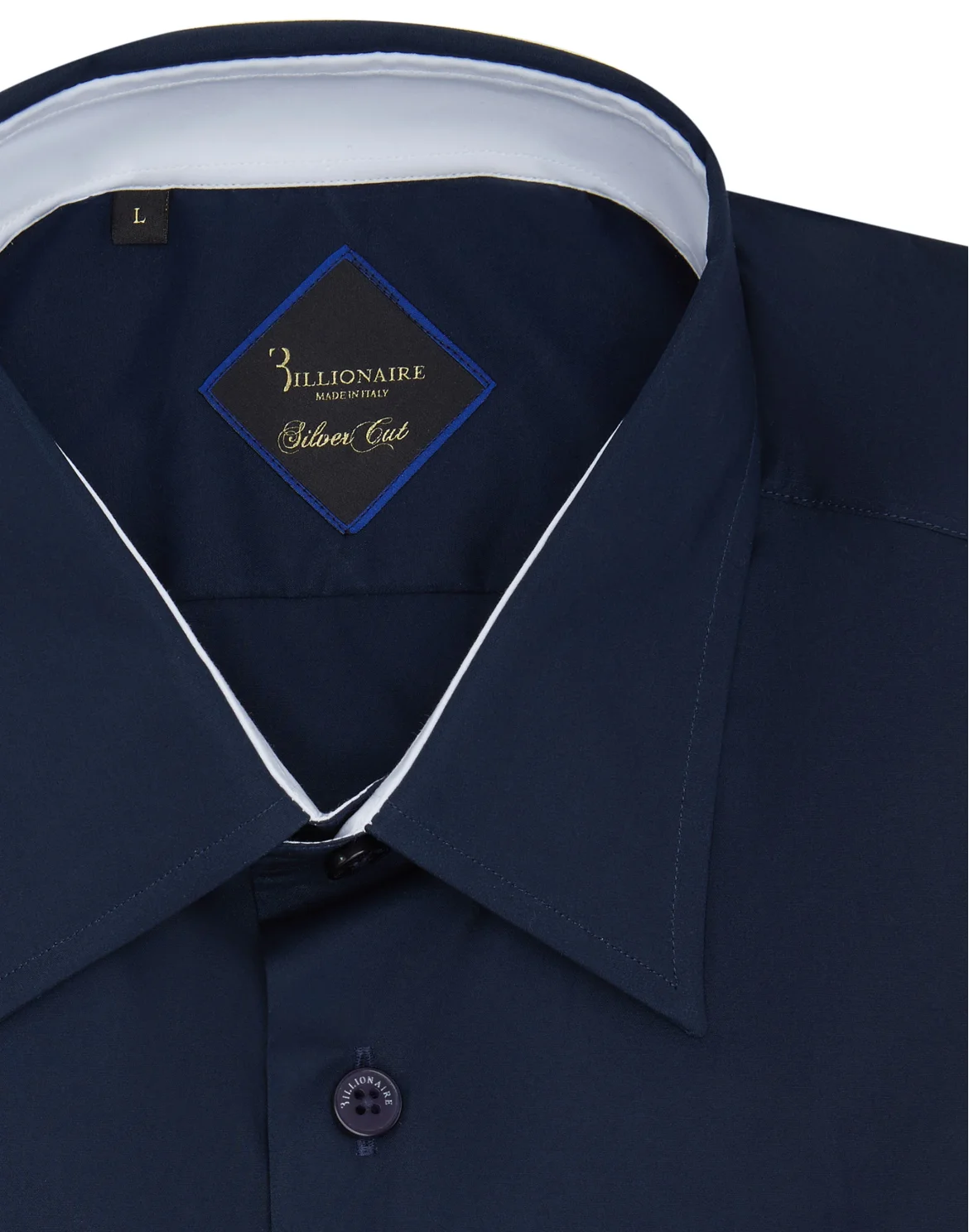 Shirt Silver Cut LS / Milano Crest, цвет: Синий