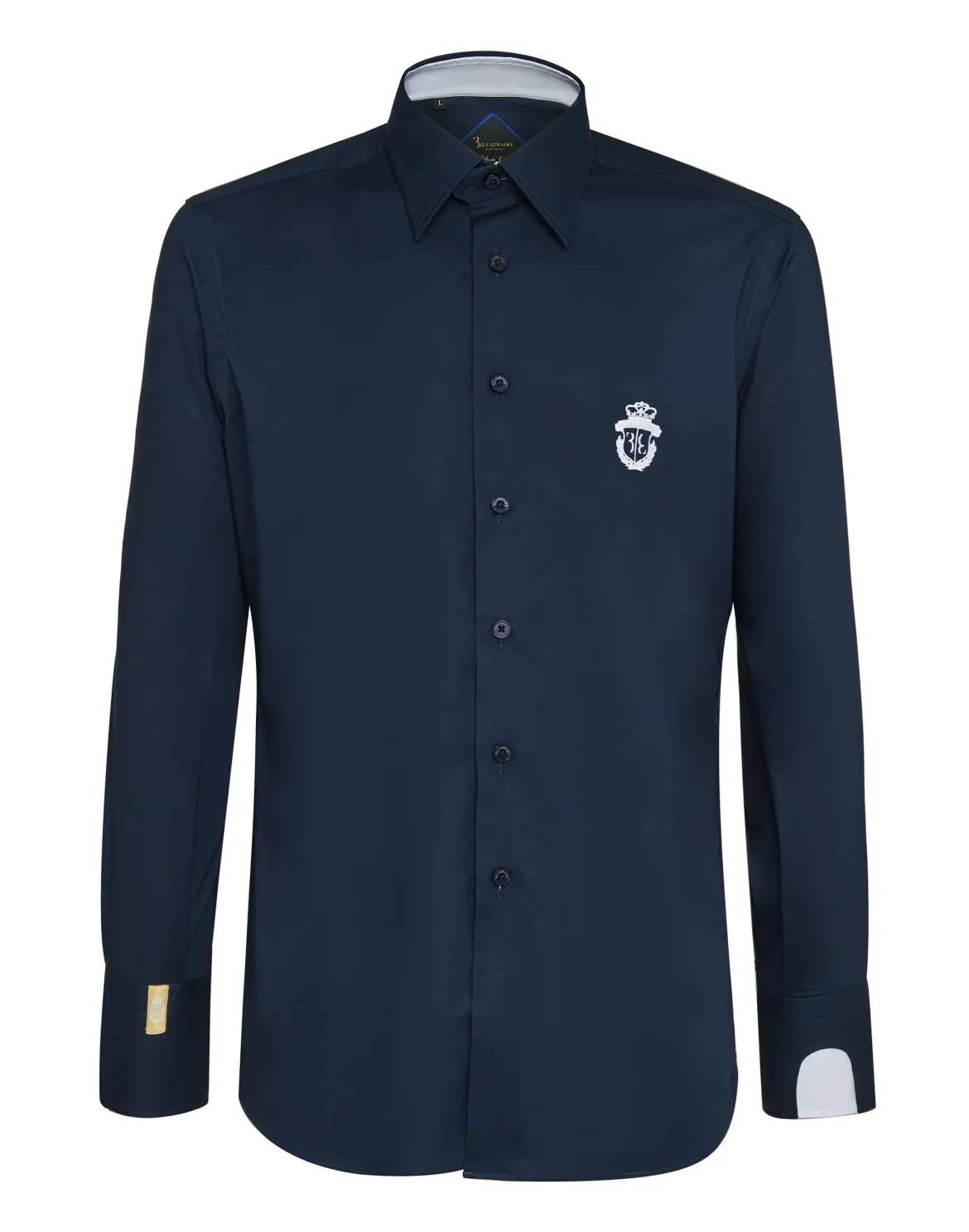 Shirt Silver Cut LS / Milano Crest, цвет: Синий