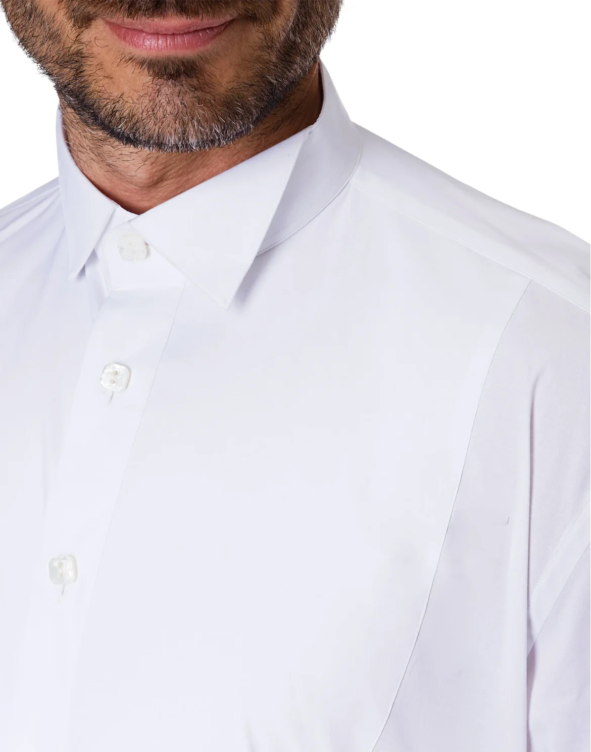 Shirt Gold Cut LS / Smoking Elegant, цвет: Белый