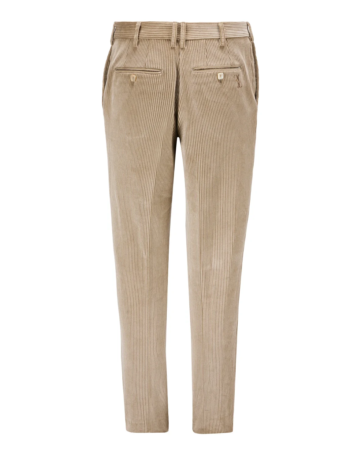 Slim Trousers Crest, цвет: Бежевый