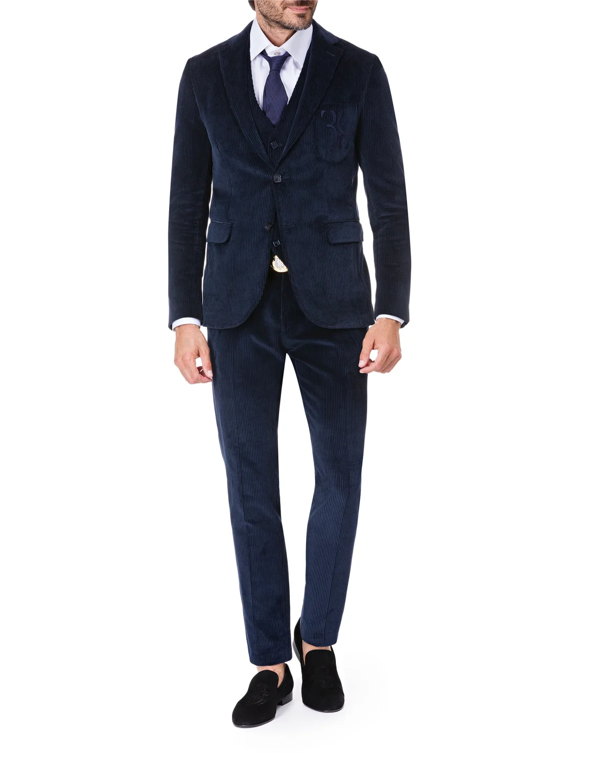 Slim Trousers Crest, цвет: Синий