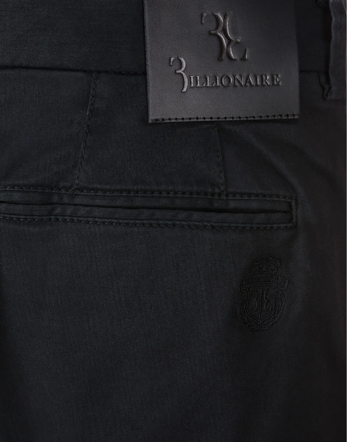 Slim Trousers Crest, цвет: Черный