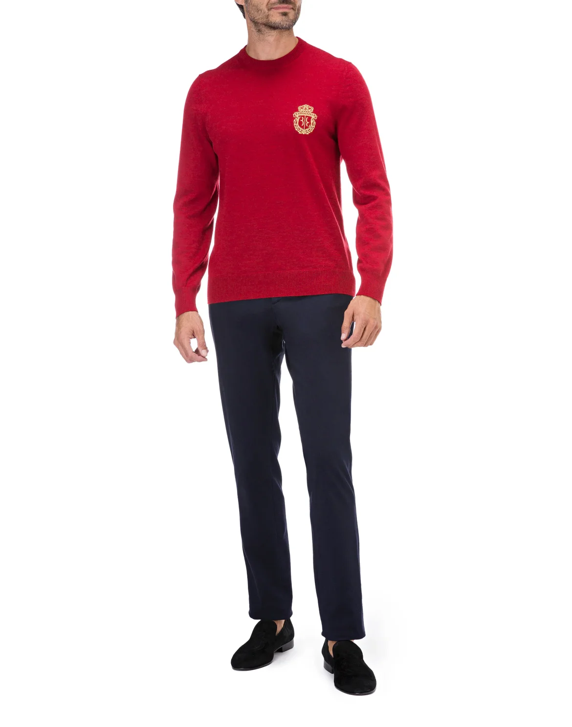 Slim Trousers Crest, цвет: Синий
