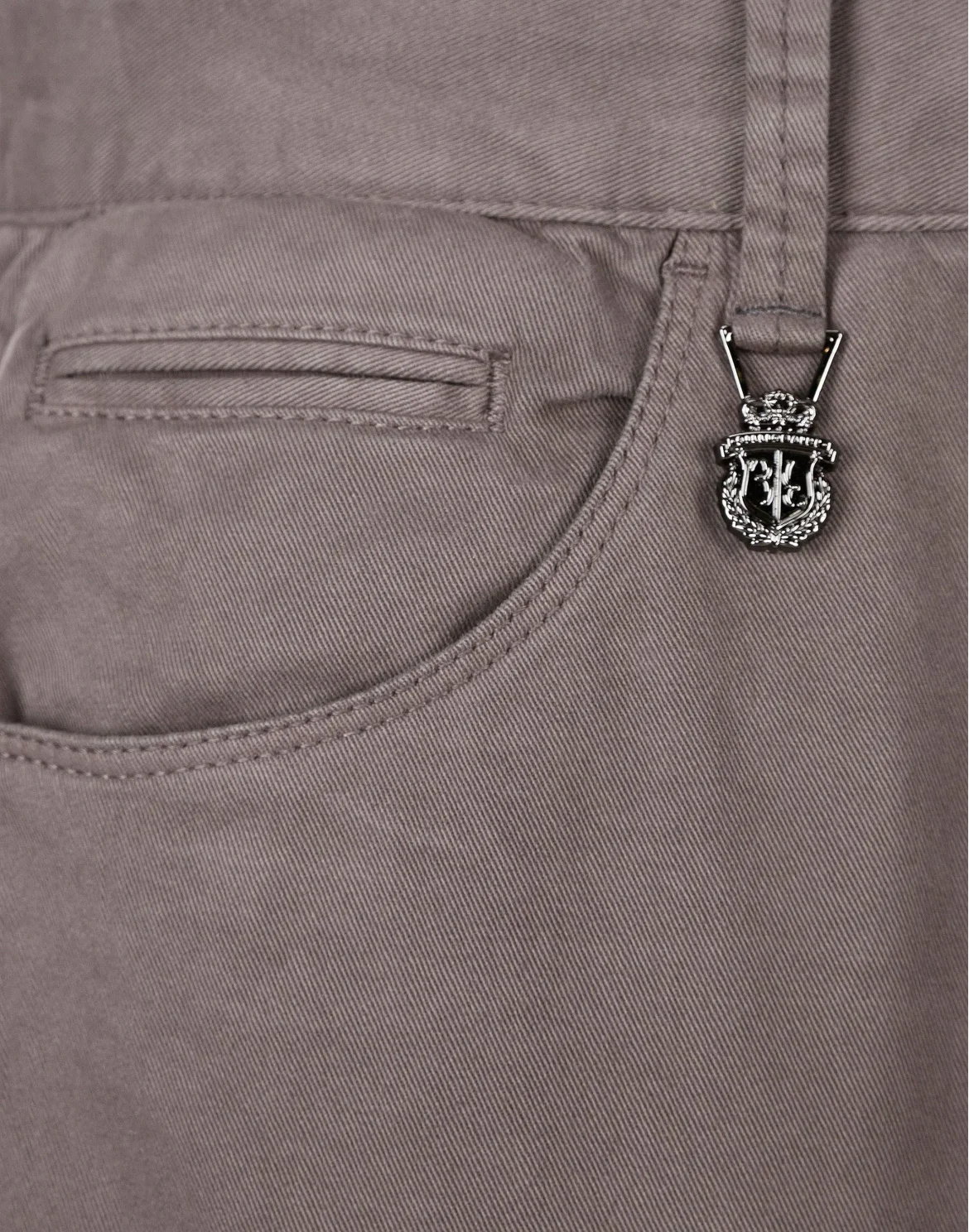 Long Trousers Regular Fit Crest, цвет: Коричневый