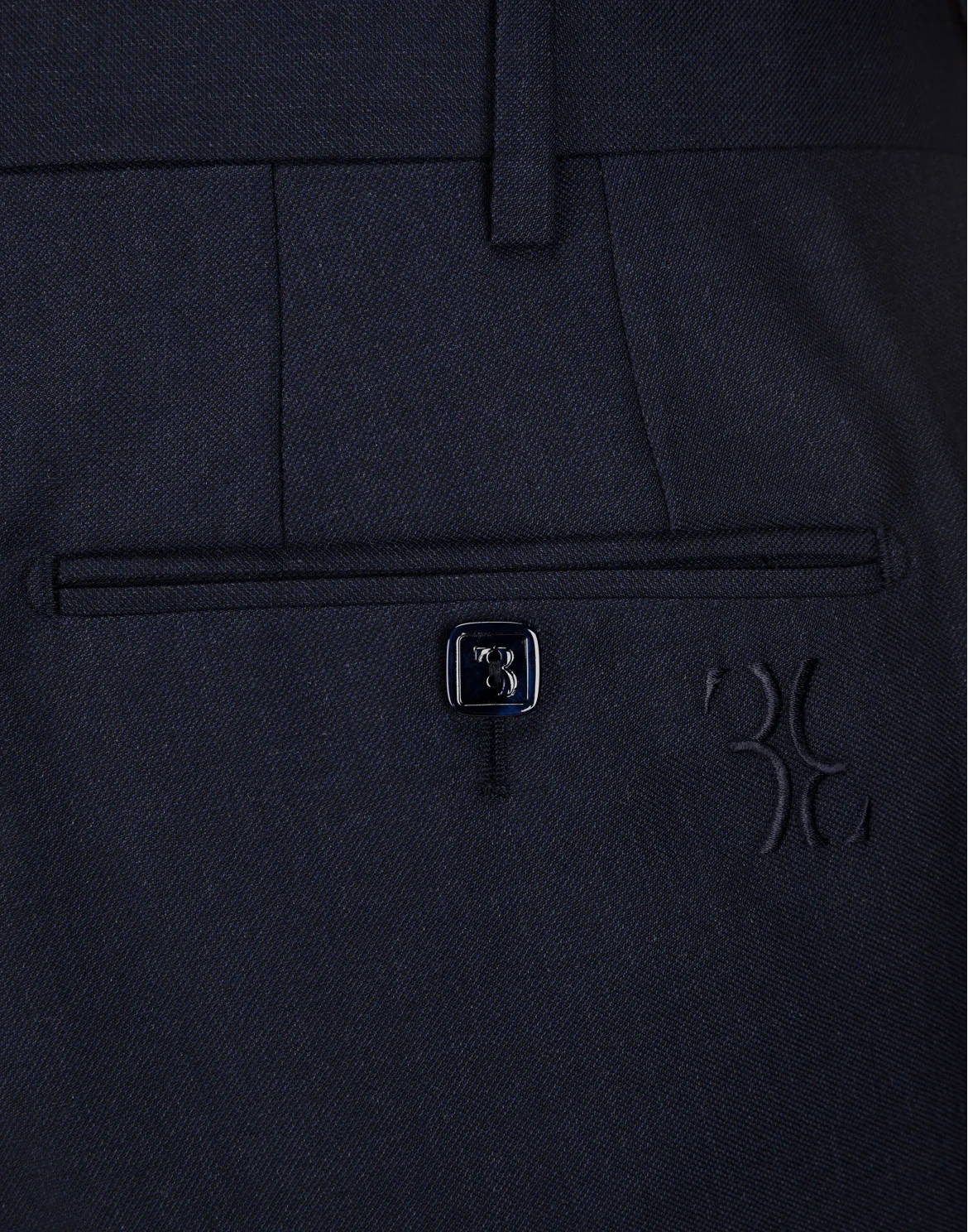 Slim Trousers Double B, цвет: Синий