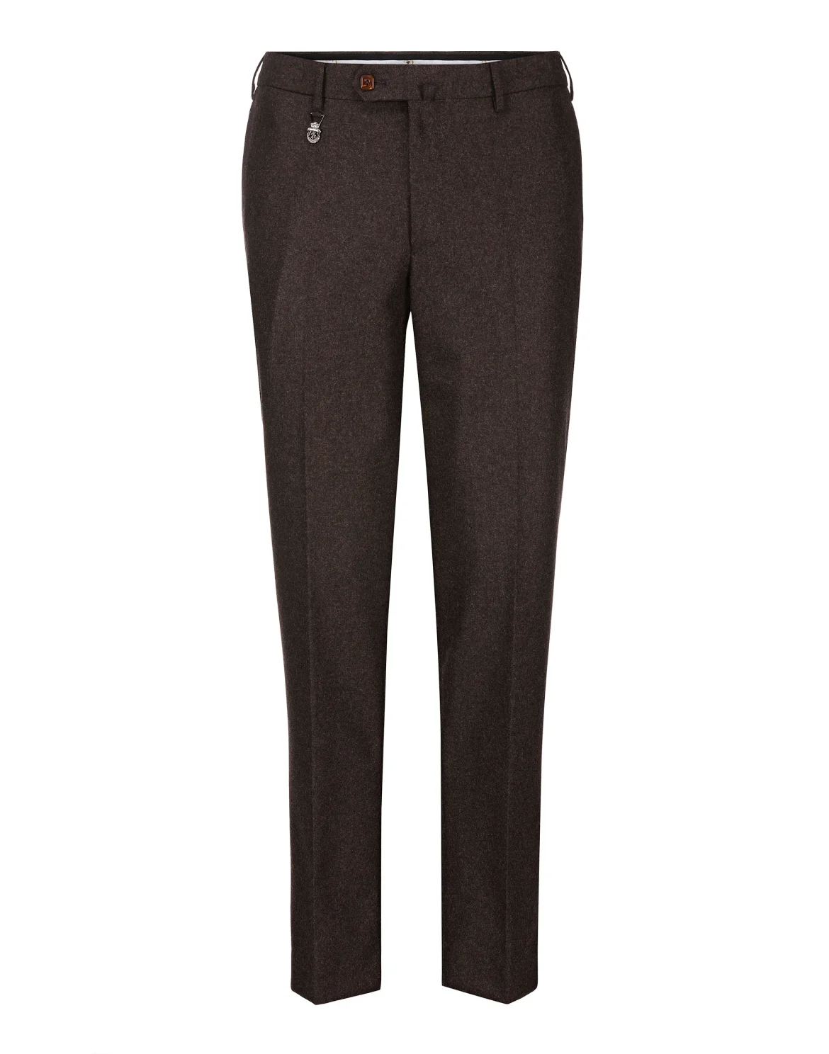 Slim Trousers Double B, цвет: Коричневый