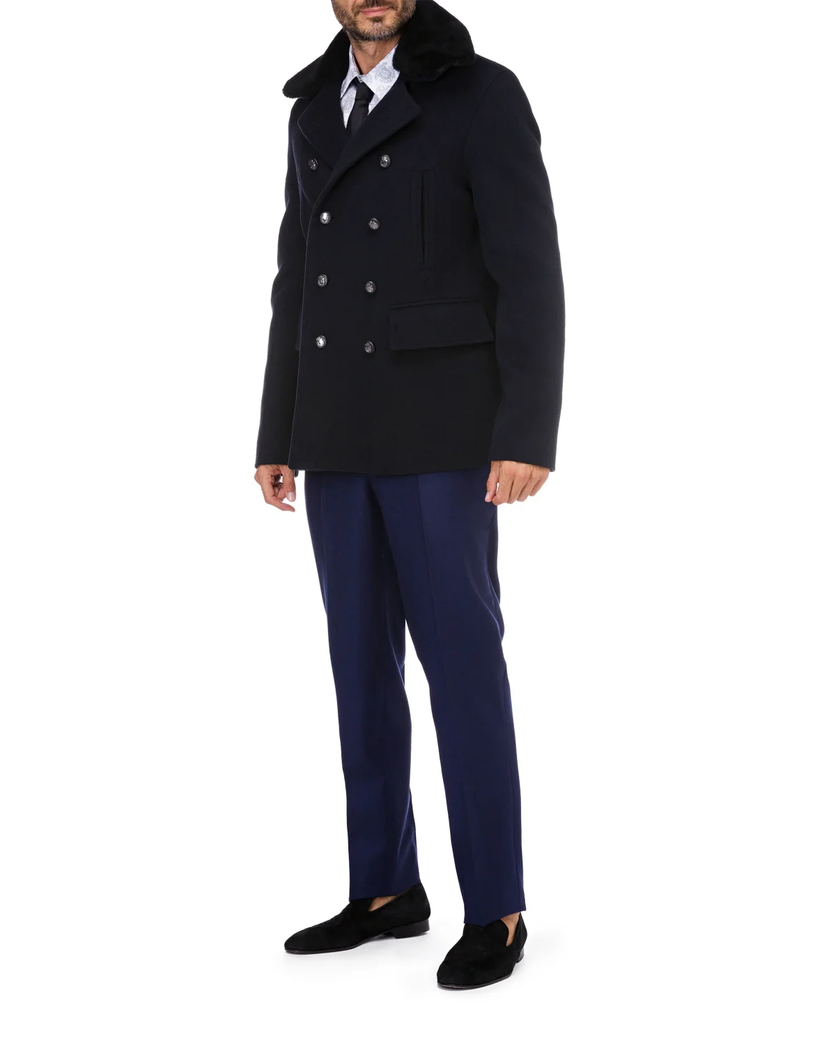Long Trousers Regular Fit Double B, цвет: Синий