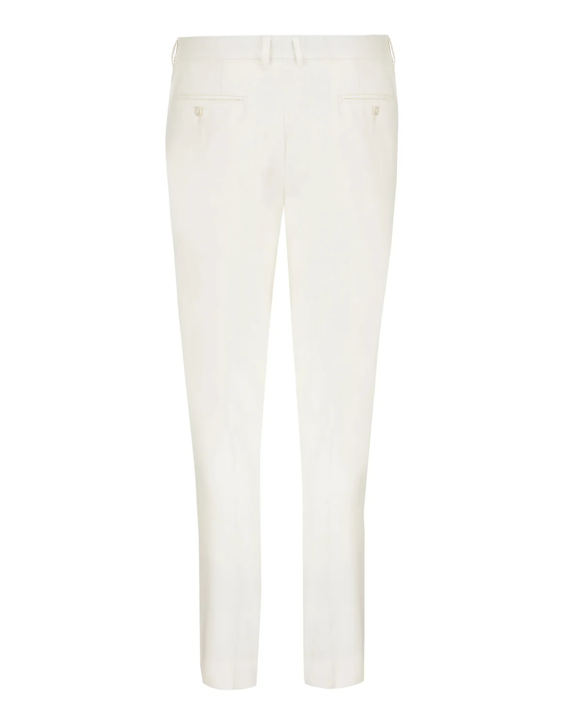 Slim Trousers Double B, цвет: Белый