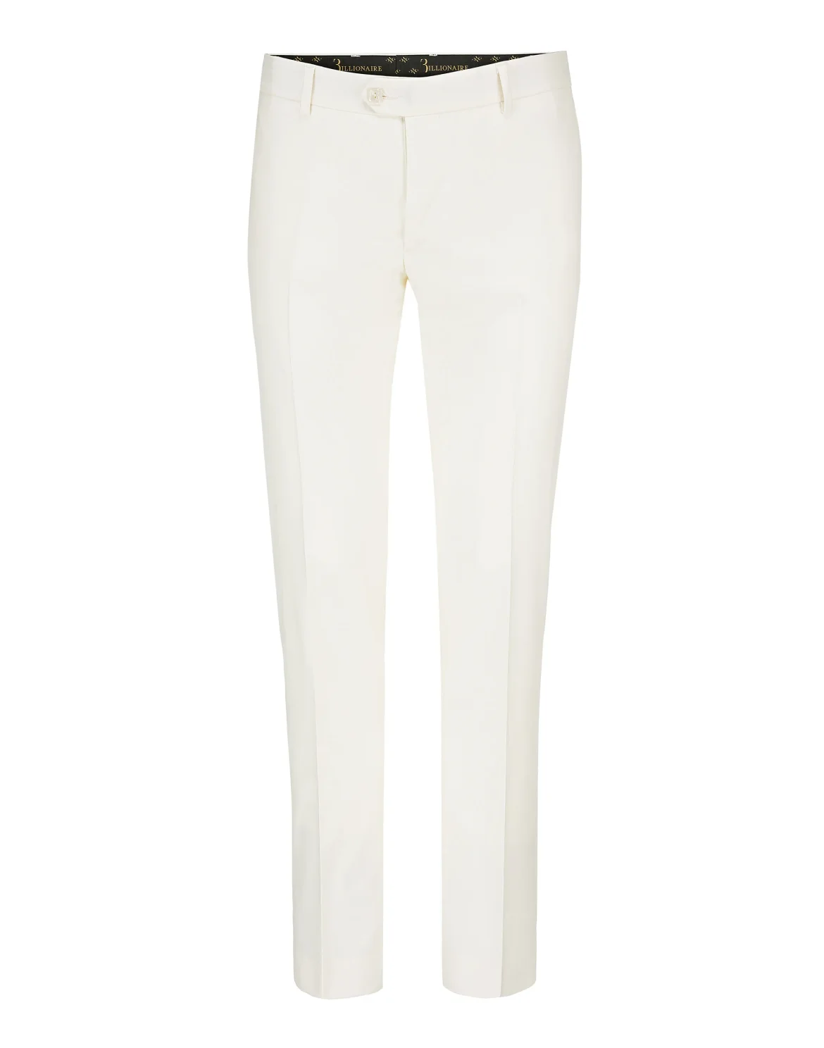 Slim Trousers Double B, цвет: Белый