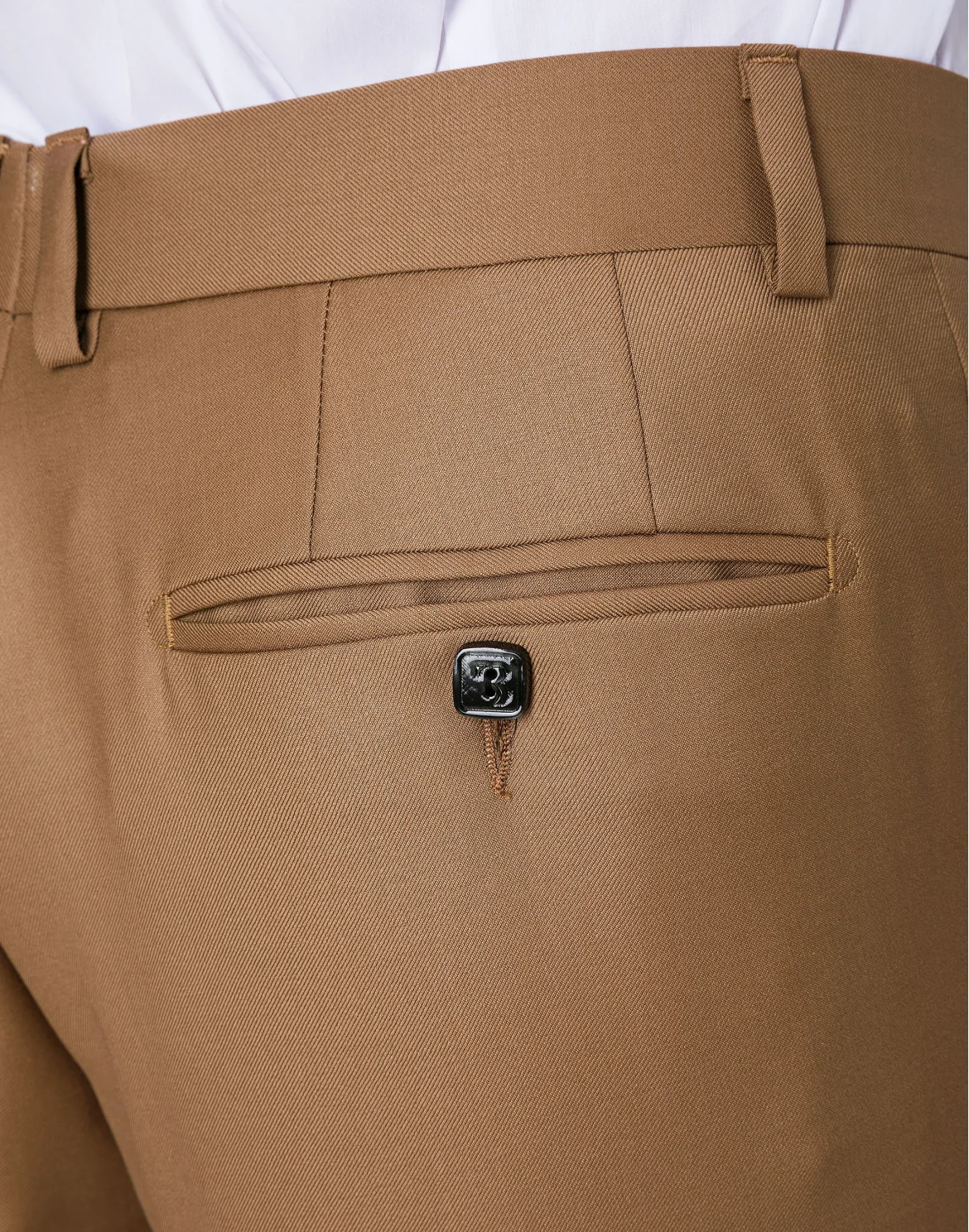 Long Trousers Regular Fit Double B, цвет: Бежевый