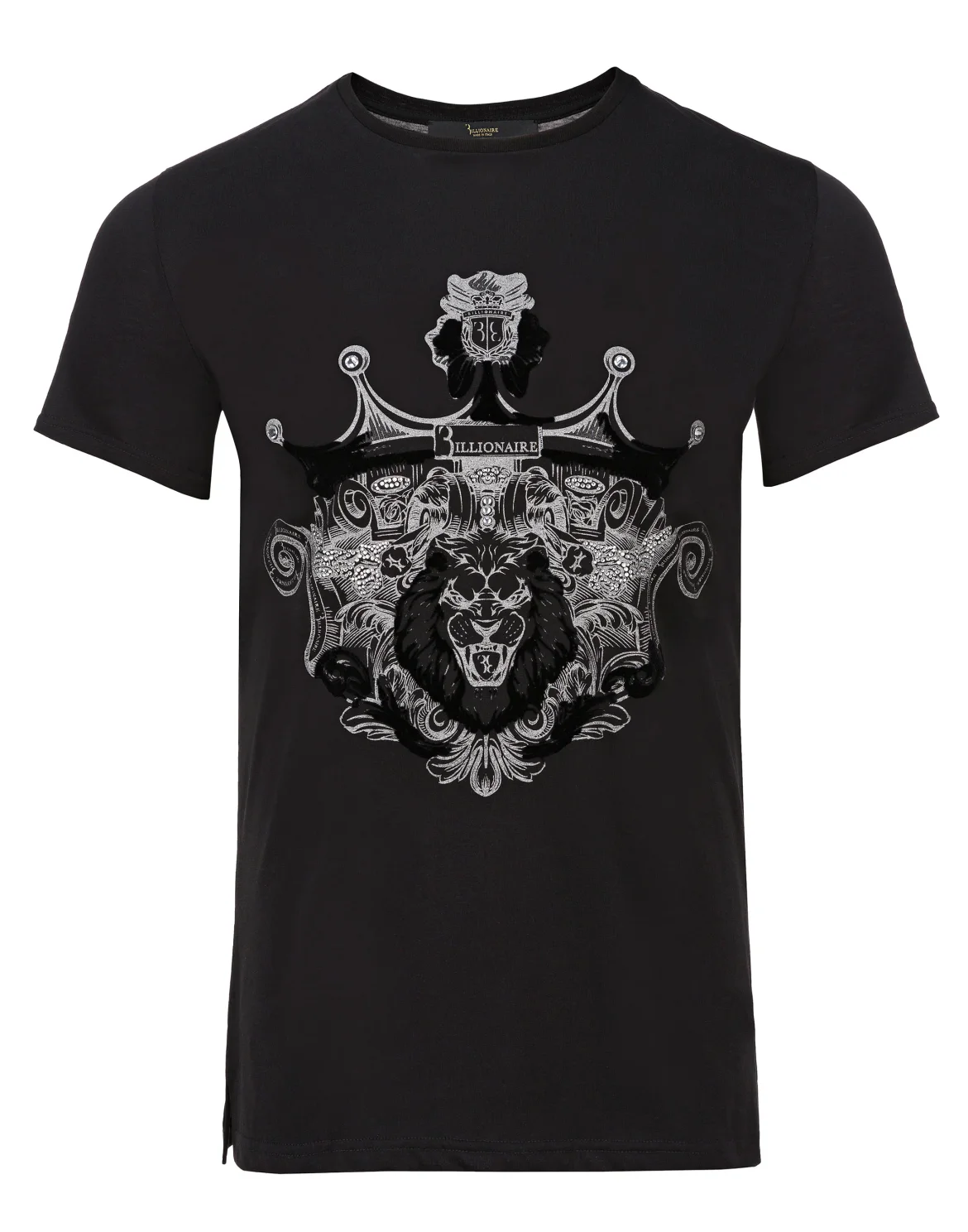 T-shirt Round Neck SS Lion, цвет: Черный