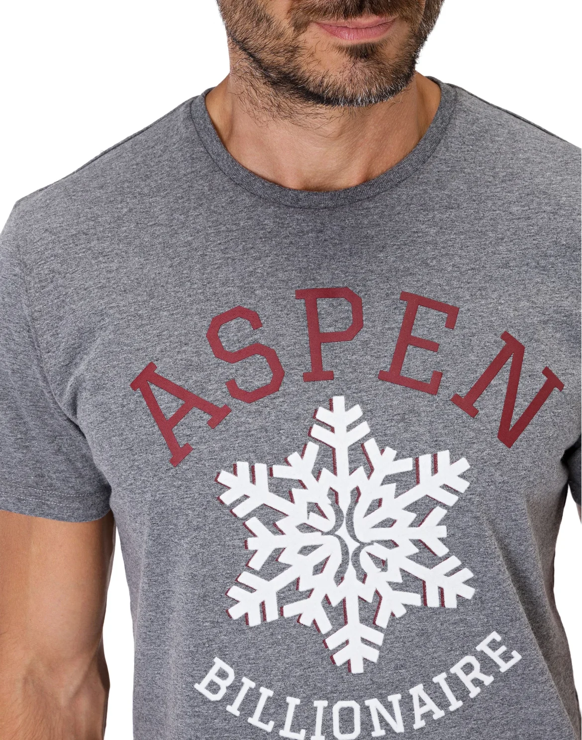 T-shirt Round Neck SS Winter Club, цвет: Серый