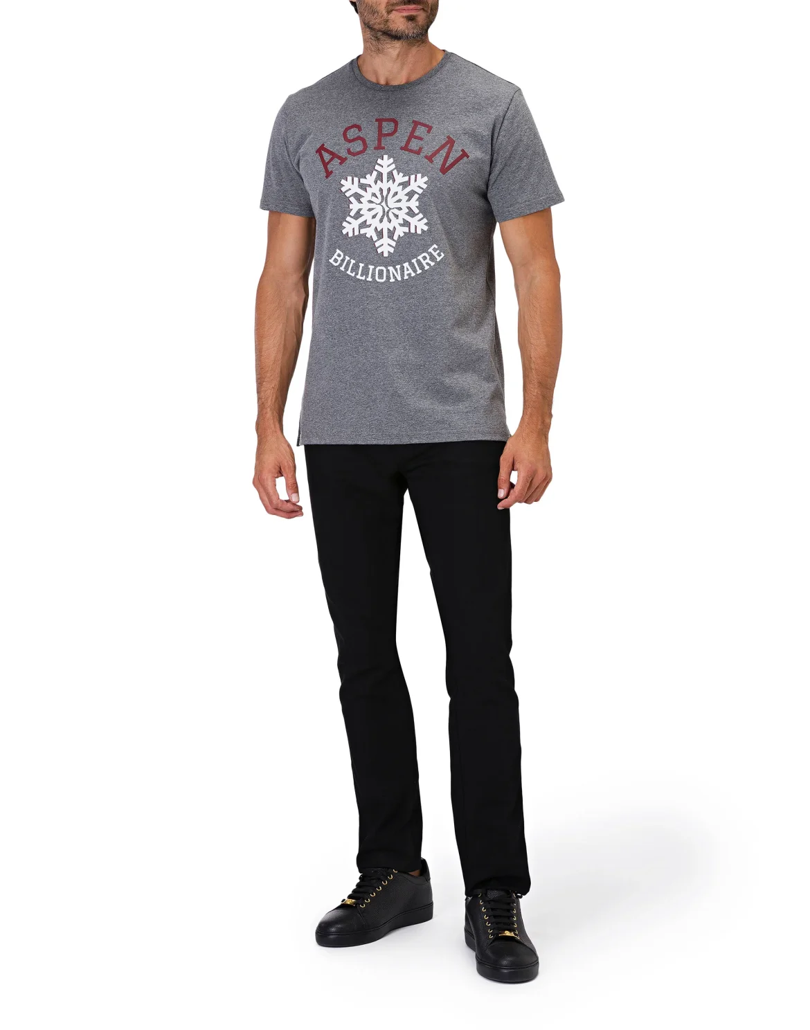 T-shirt Round Neck SS Winter Club, цвет: Серый