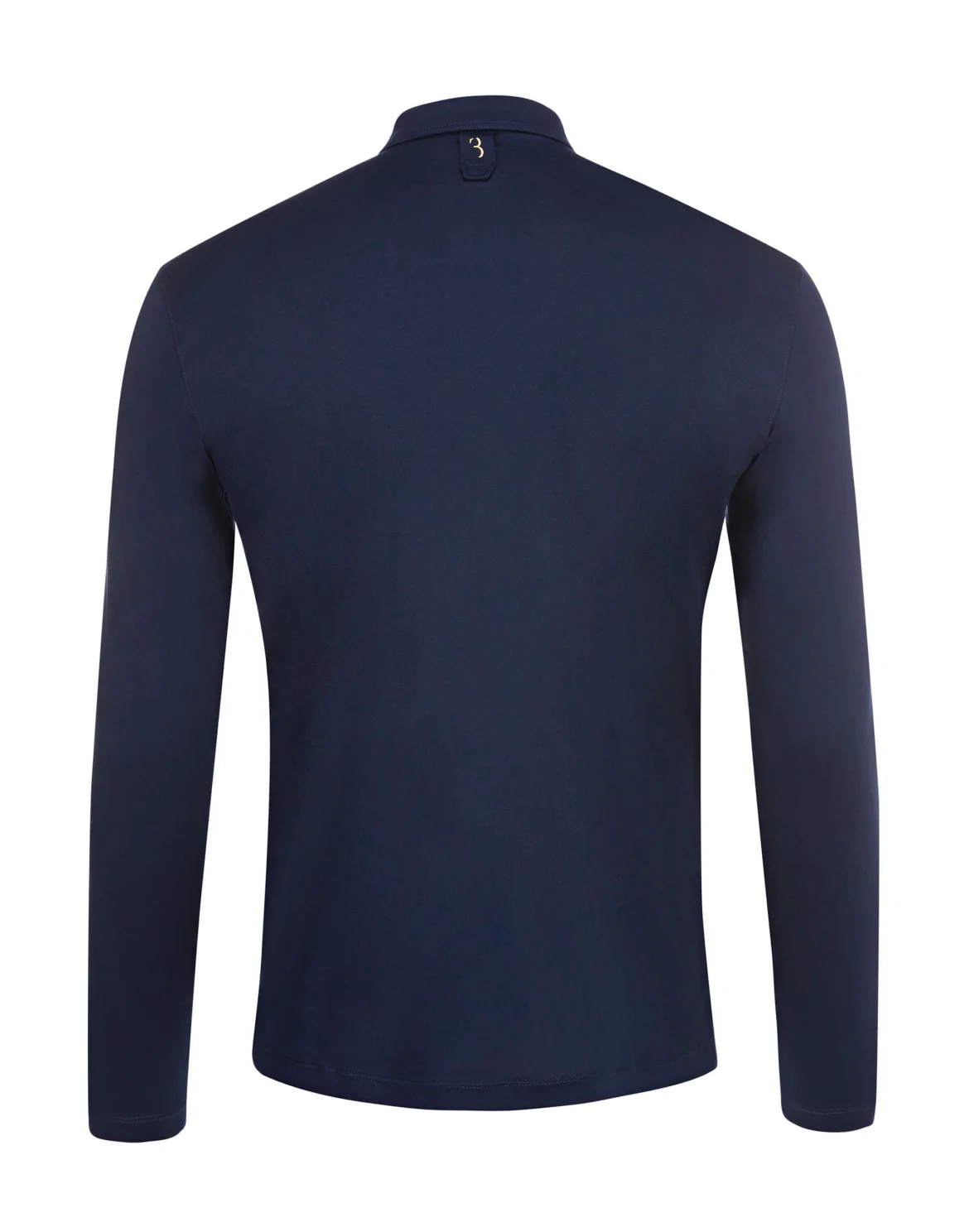 Polo shirt LS Crest, цвет: Синий
